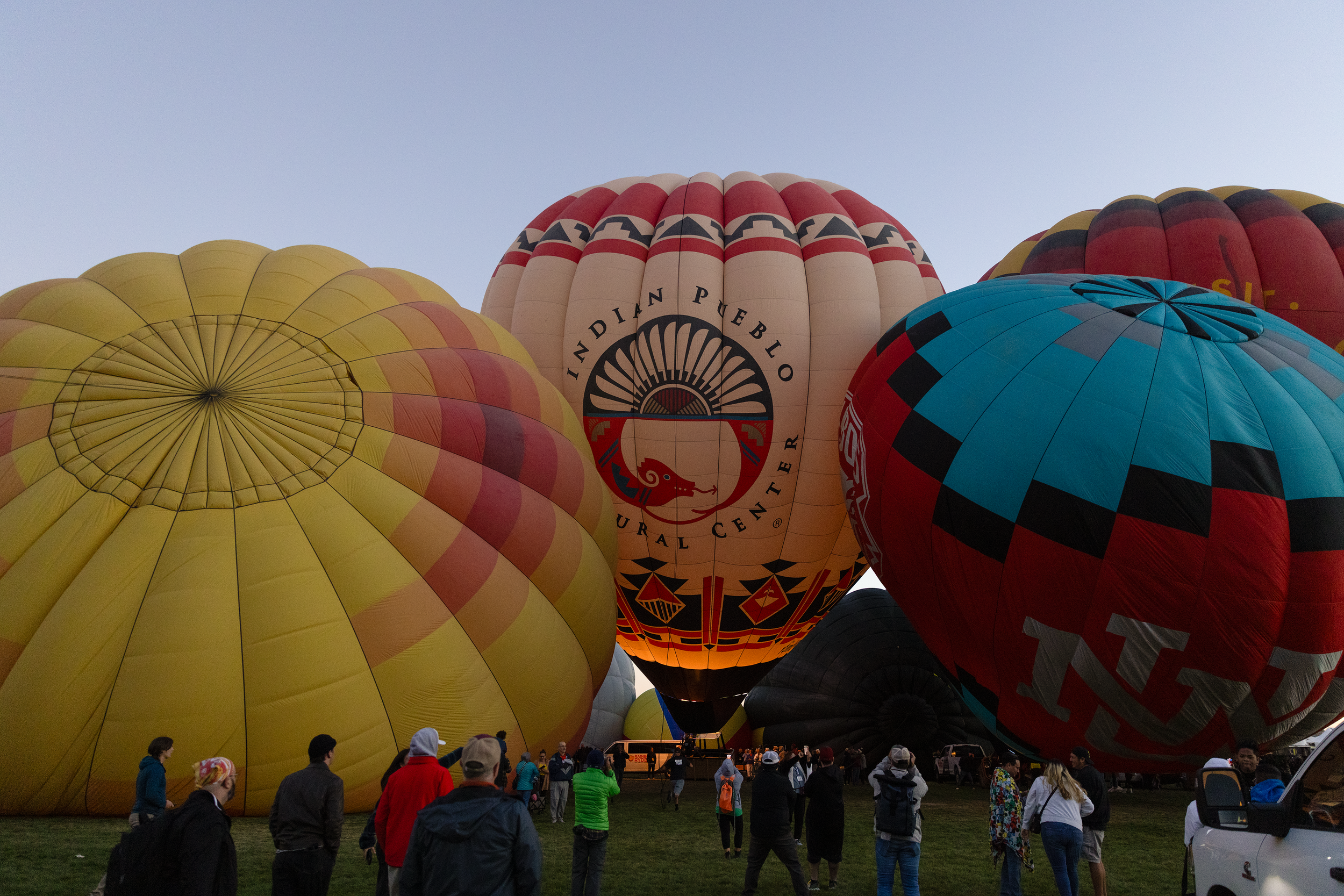Hot Air Balloon Fiesta.  Albuquerque, NM.  October 2023