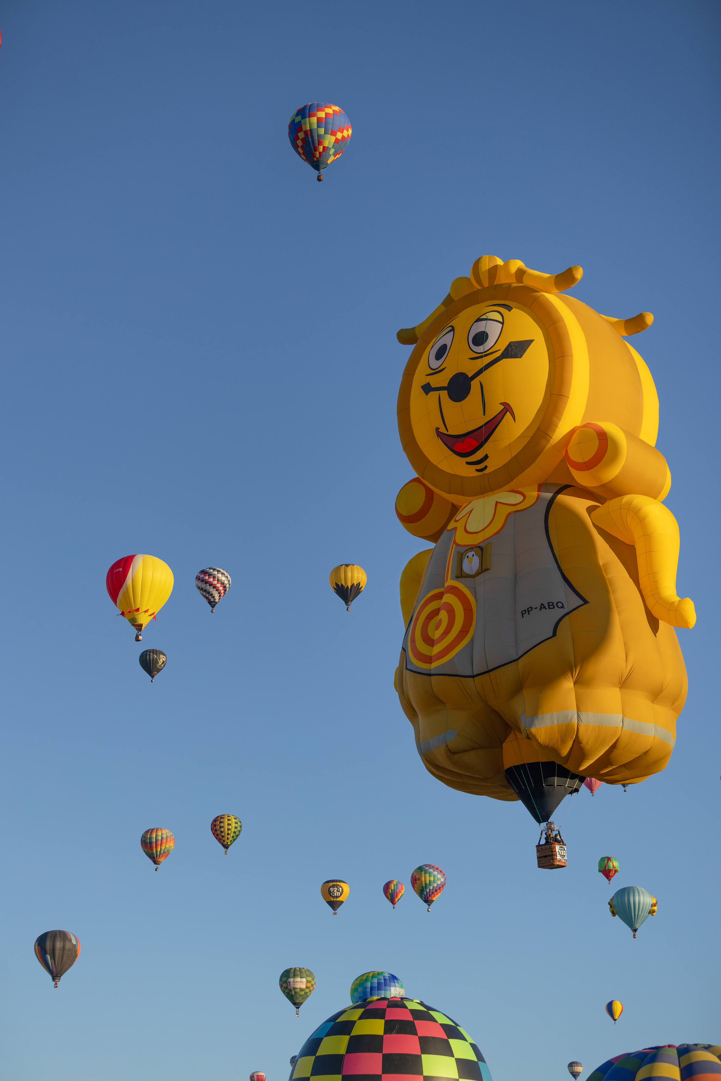 Hot Air Balloon Fiesta.  Albuquerque, NM.  October 2023