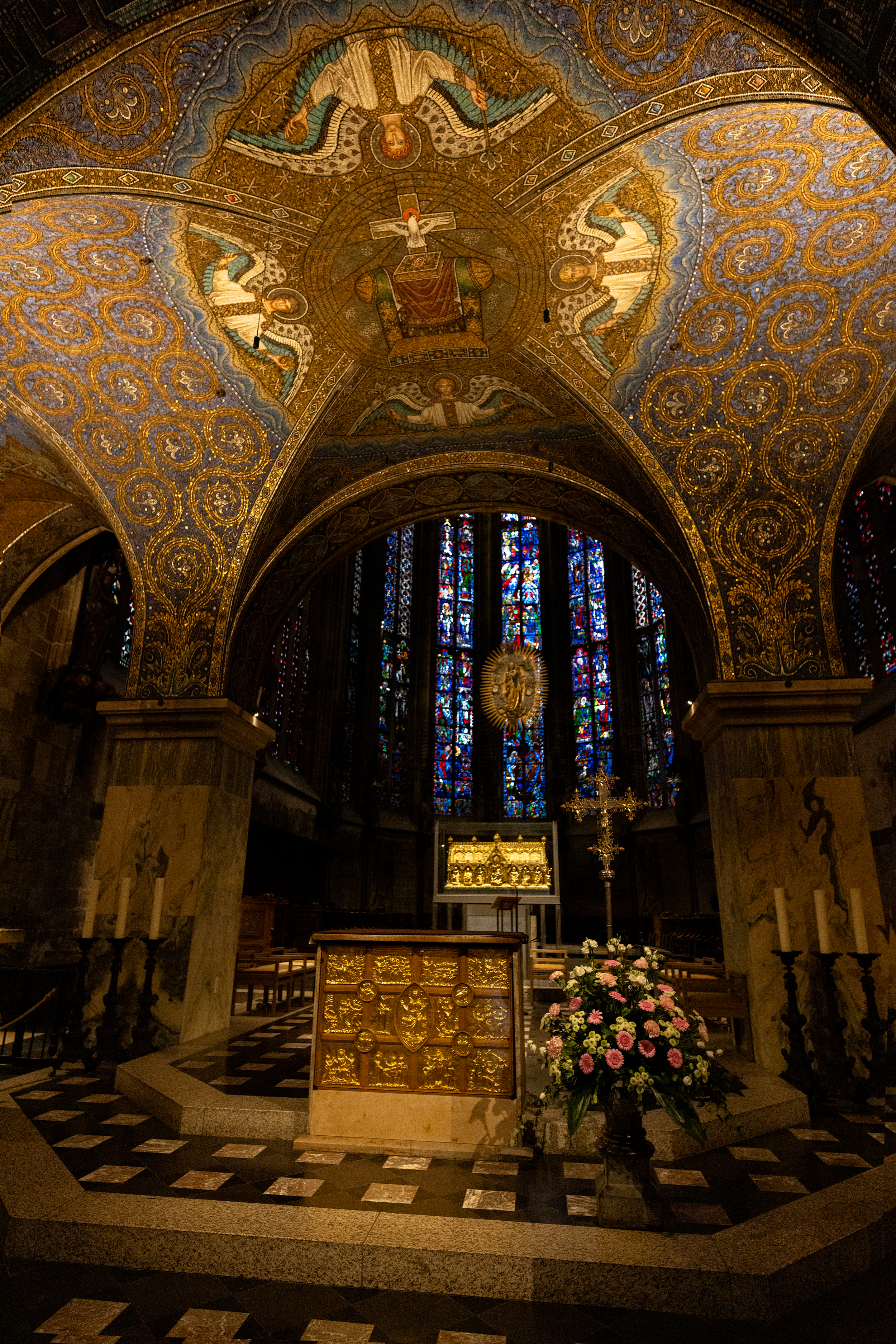Aachen Cathedral.  Aachen, Germany. July 2024