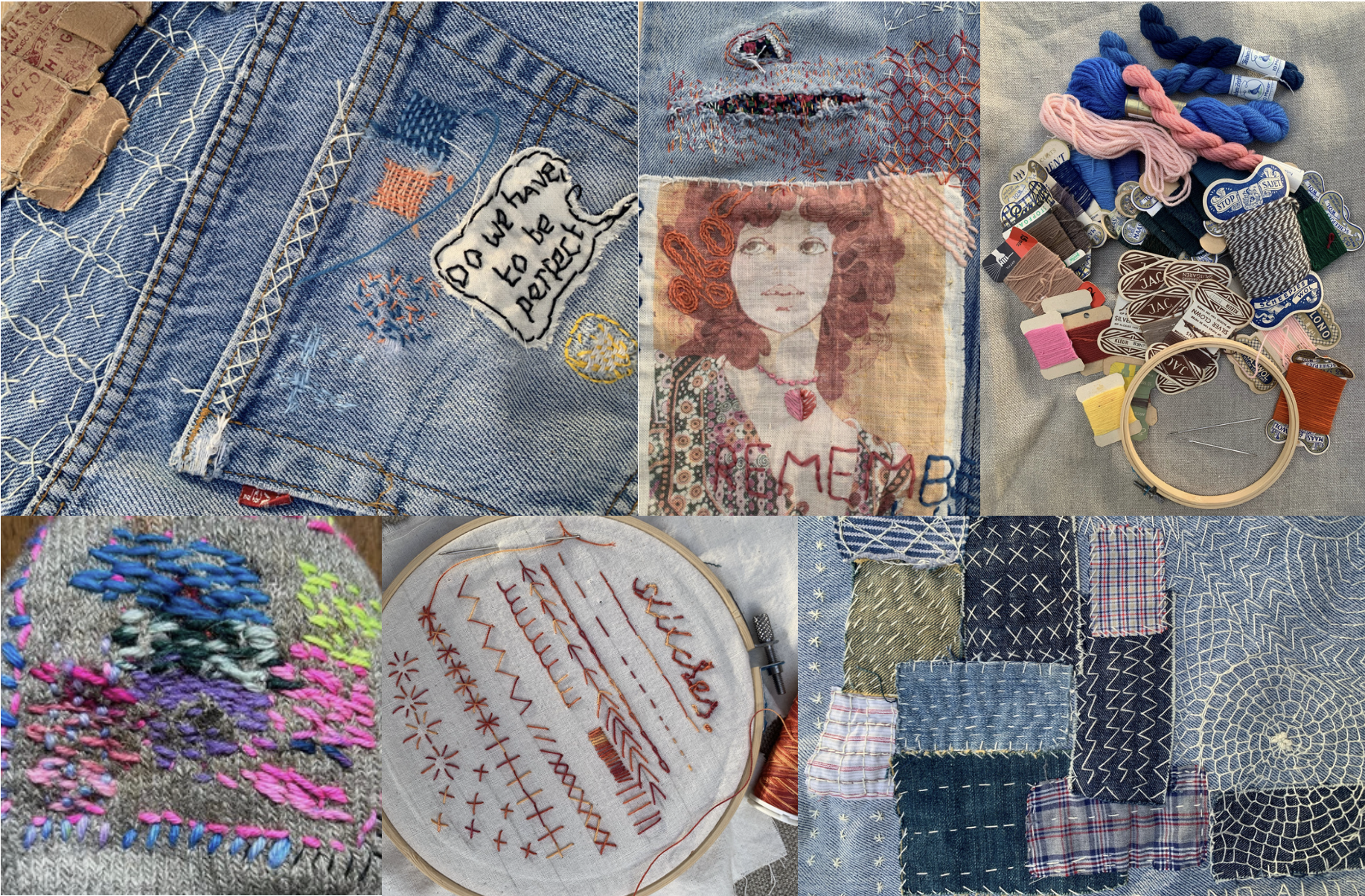 Mending, Repair &amp; Art Embroidery Class