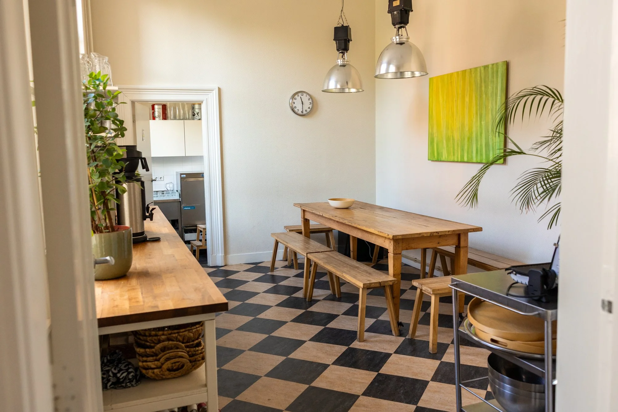 Eetruimte in keuken