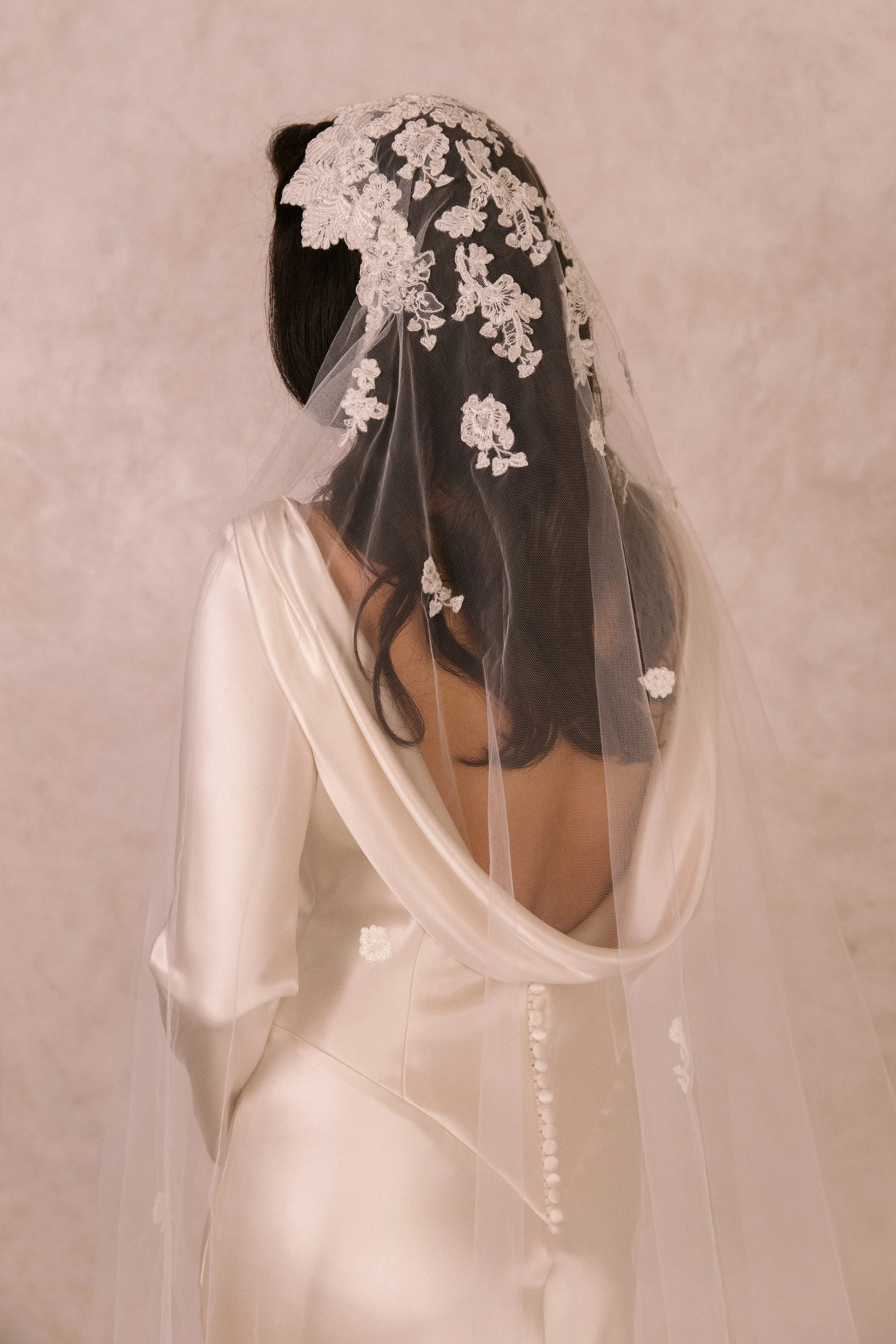 Elouan gown and veil