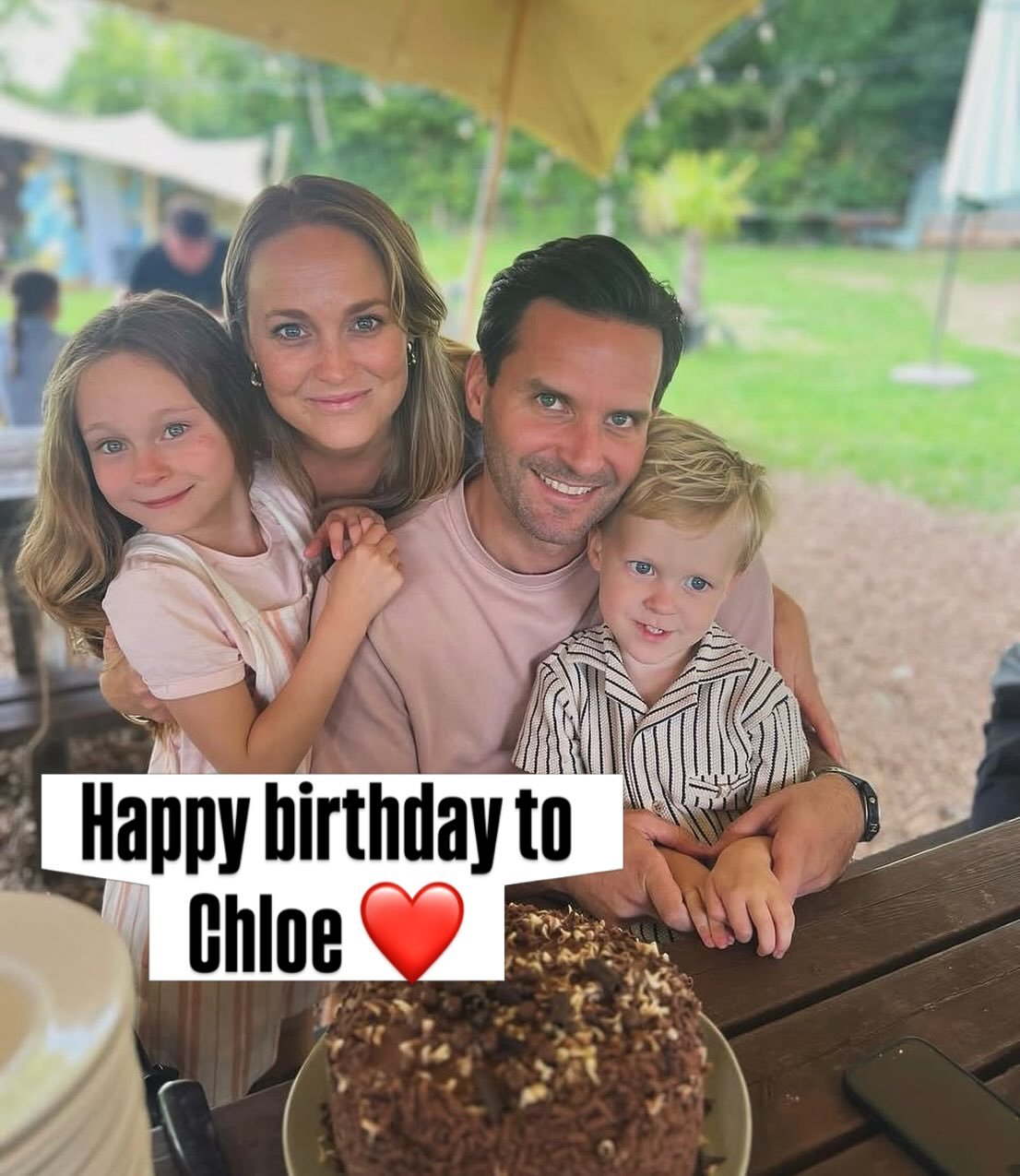 Wishing Chloe a happy birthday and thank you ❤️❤️❤️❤️