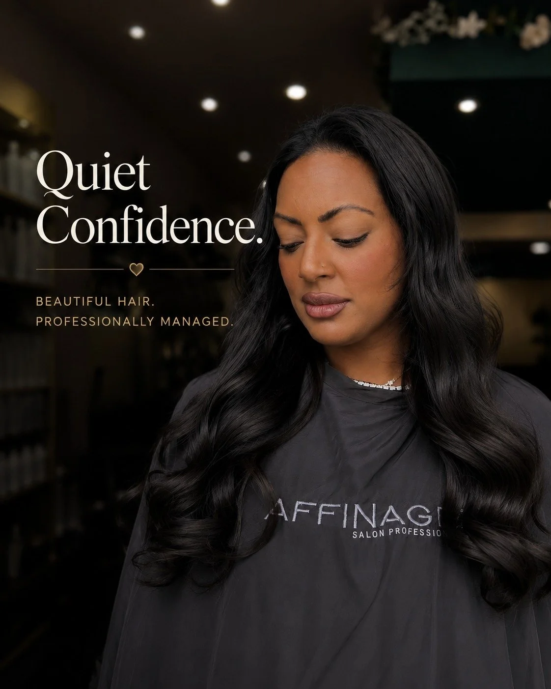 Confidence isn't always about changing how you look.

Sometimes, it's about recognising yourself again.

Hair that feels fuller.

Moves beautifully.

Frames your face effortlessly.

And gives you that quiet confidence every time you leave the house.
