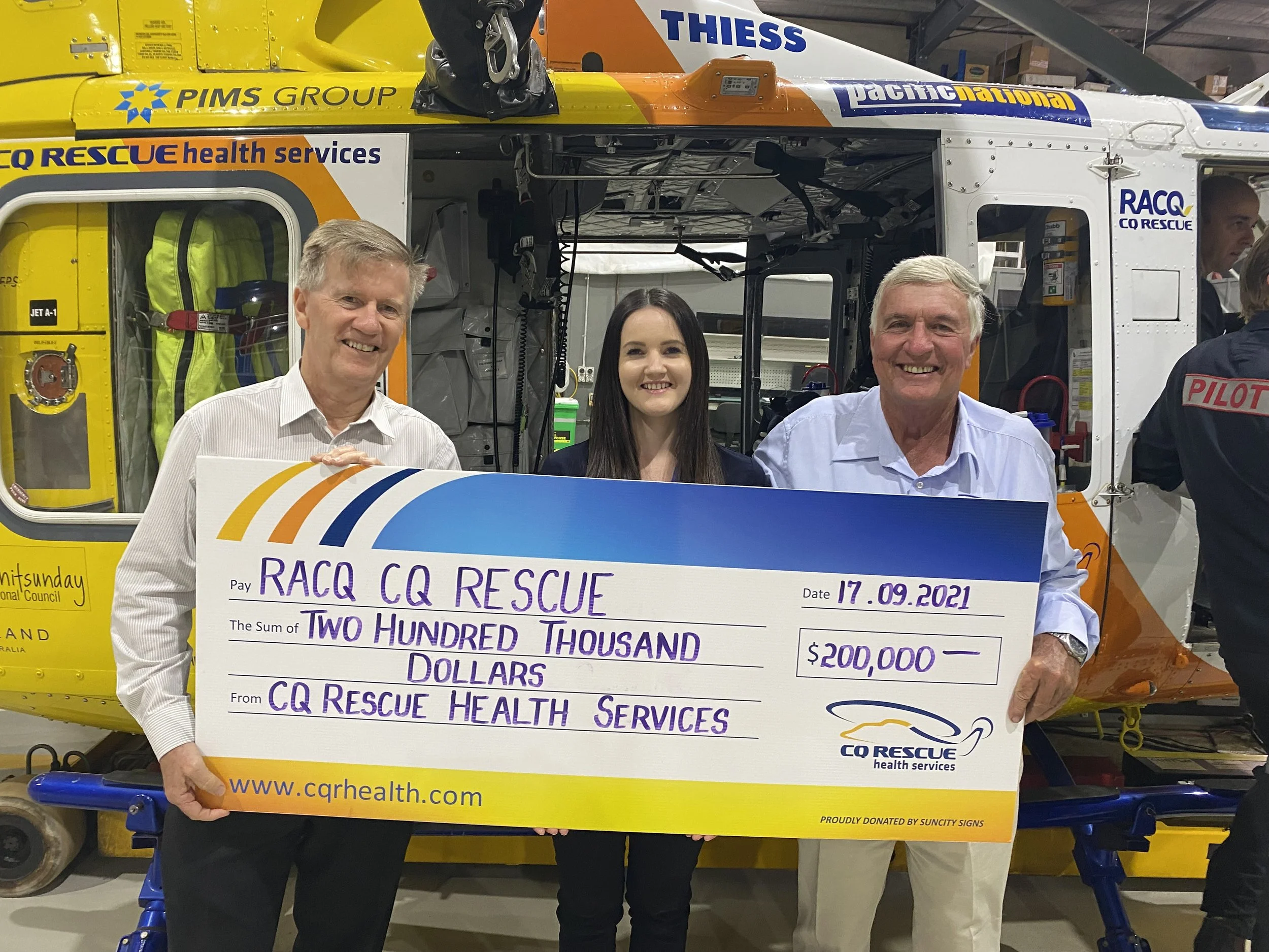 DRUG TESTING SERVICE MAKES RECORD DONATION TO REGION’S RESCUERS