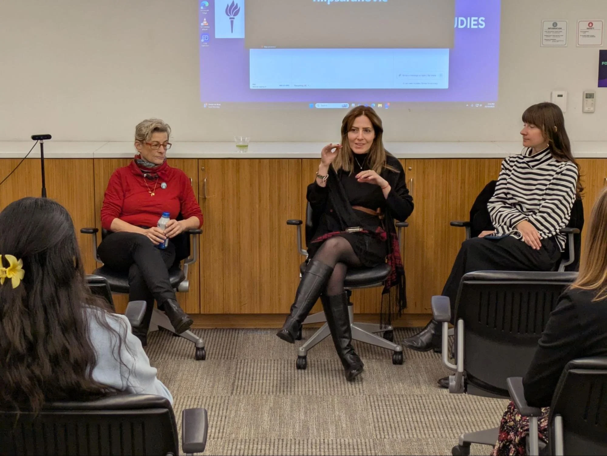 Peace in Progress: Women's Voices on Justice and Repair, A Conversation with Israeli & Palestinian Peacemakers