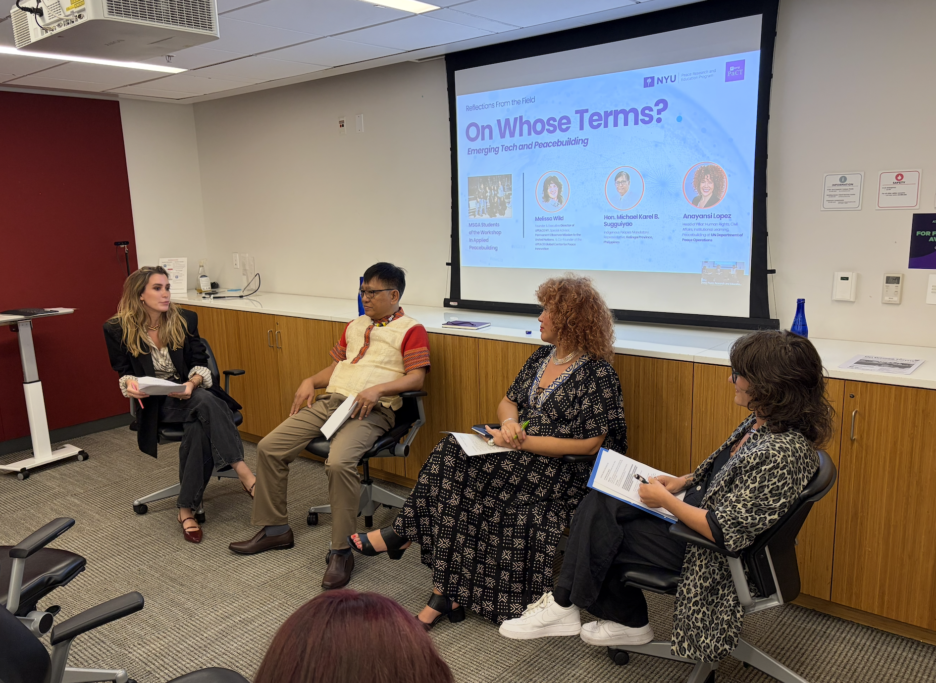 On Whose Terms? Emerging Tech and Peacebuilding
