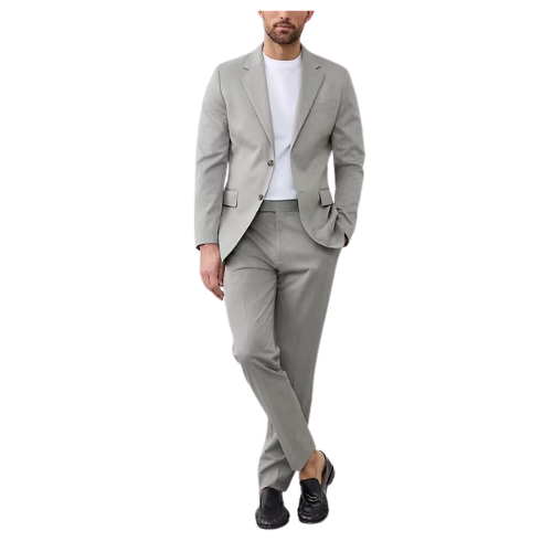 Tailored-Fit Suit Jacket