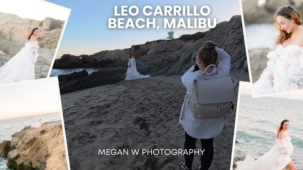 Cliffside Maternity Session in Malibu