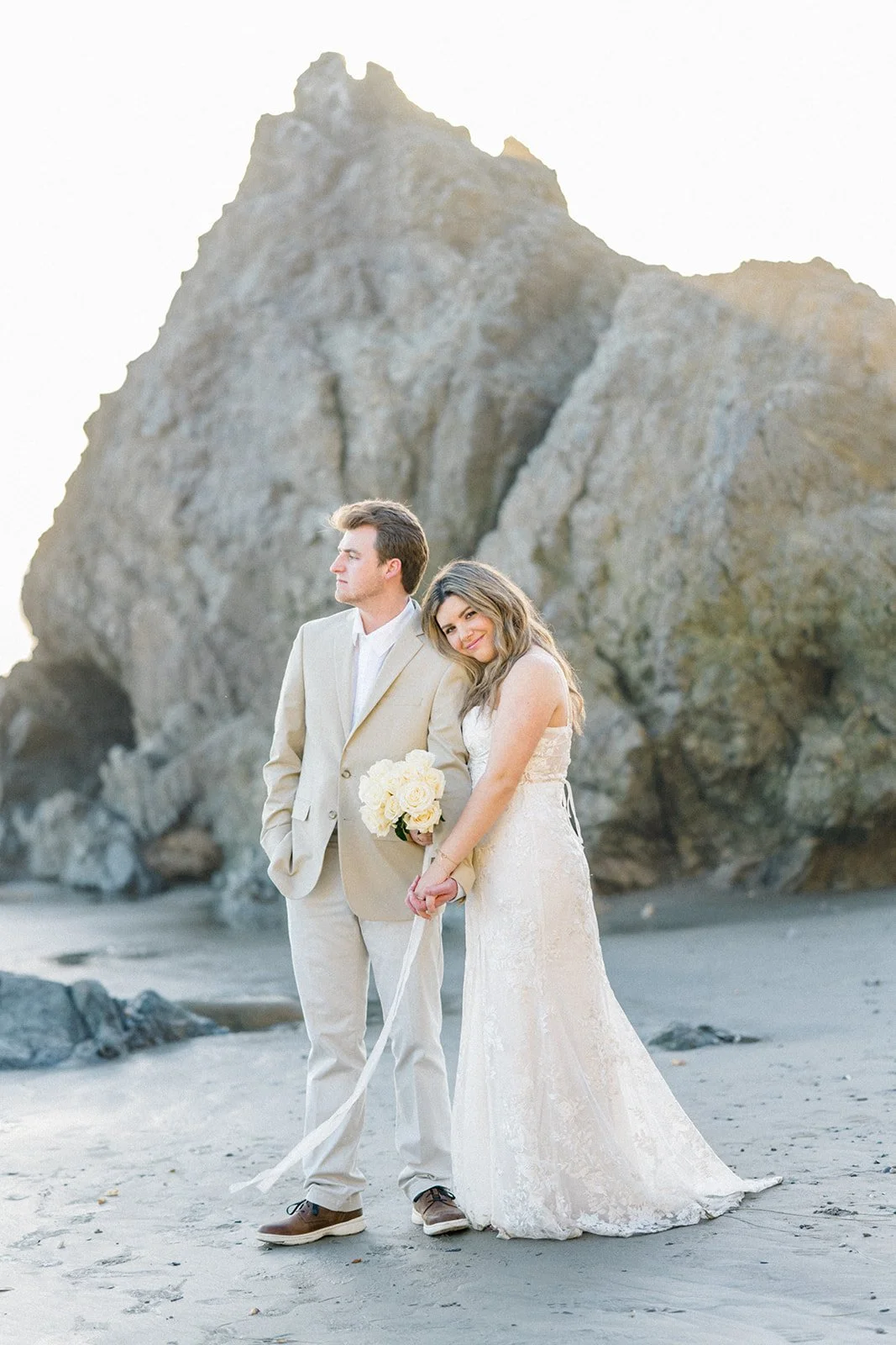 An Elegant Engagement Session | Malibu, CA