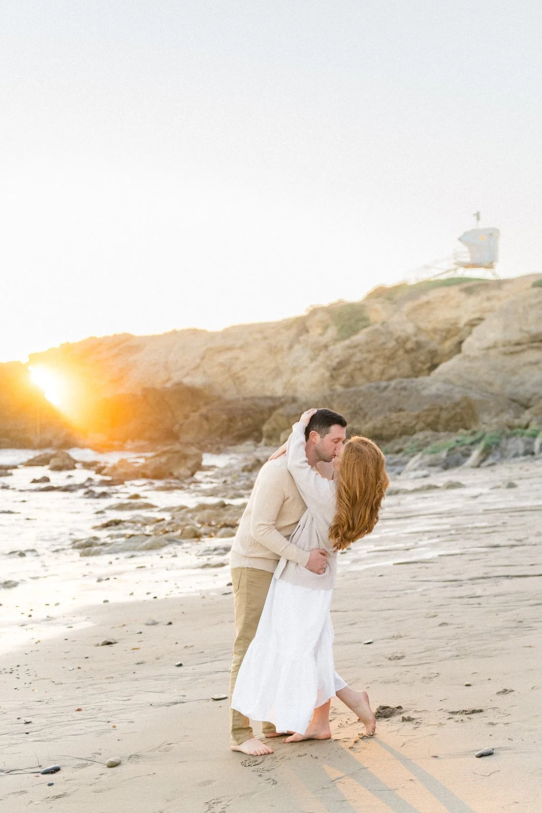 A Sunny Winter Engagement Session | Malibu, CA