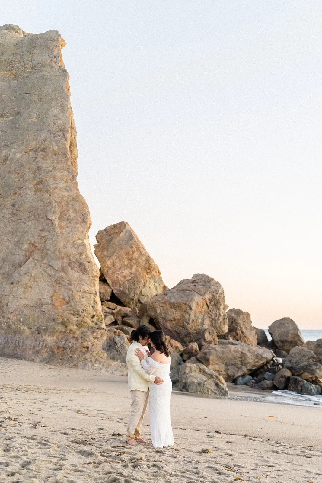 A Beautiful New Years Engagement Session | Malibu, CA