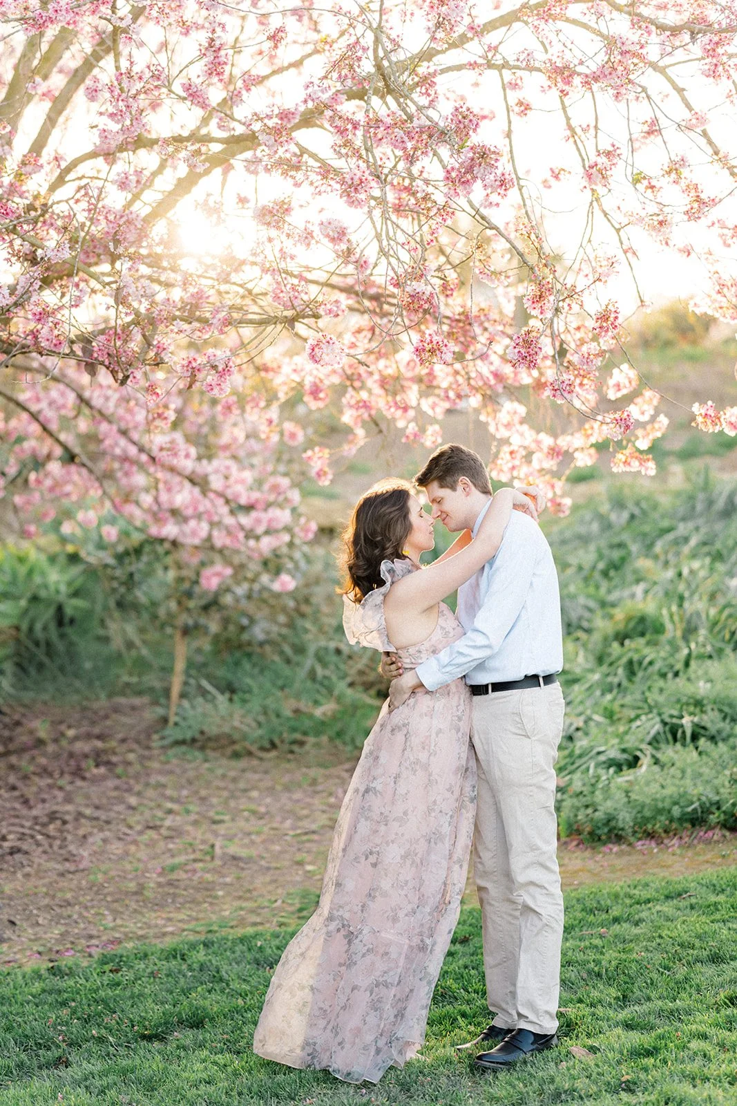 A Dreamy Cherry Blossom Session | Palos Verdes