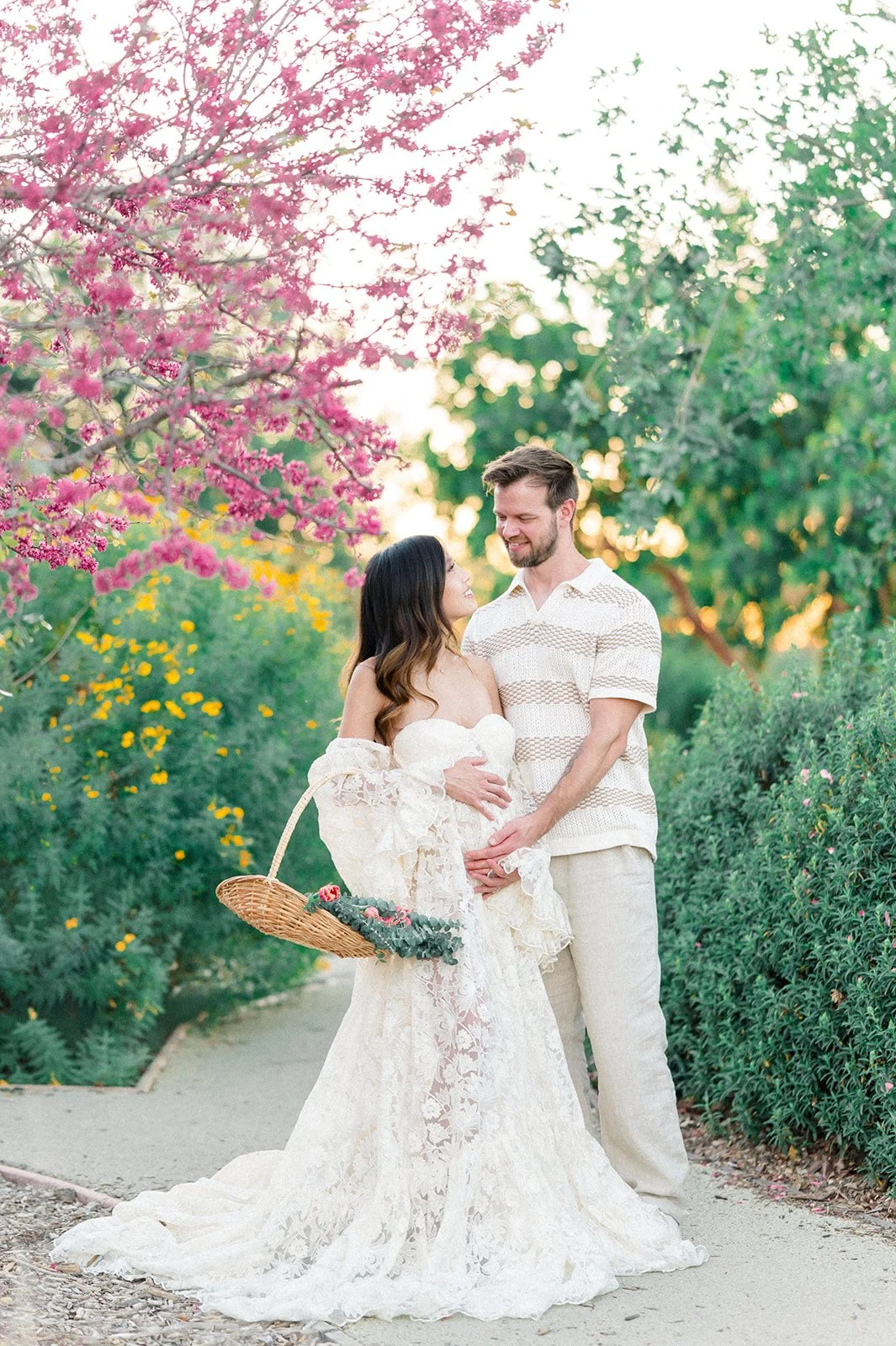 A Beautiful Spring Blossom Maternity Session | Thousand Oaks, CA