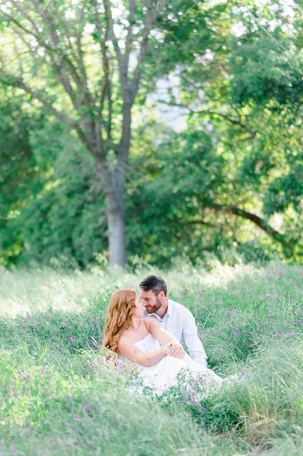 Wildflower Engagement Photos | Malibu, CA