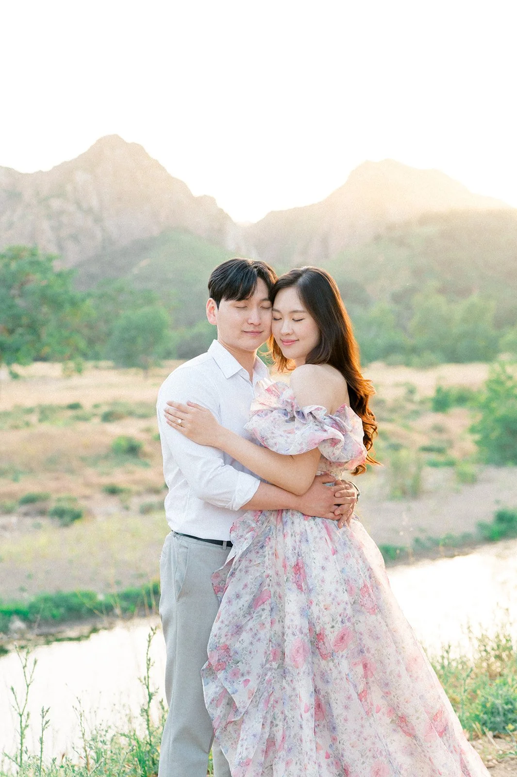A Spring Mountain Engagement Session | Malibu, CA