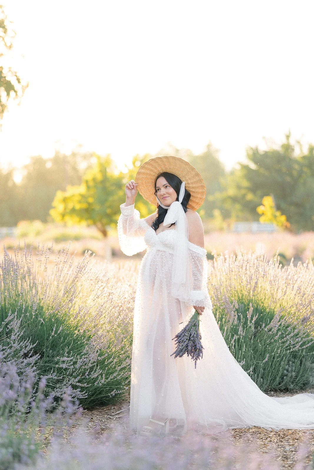 A Beautiful Lavender Field Session on Film | Ojai, CA