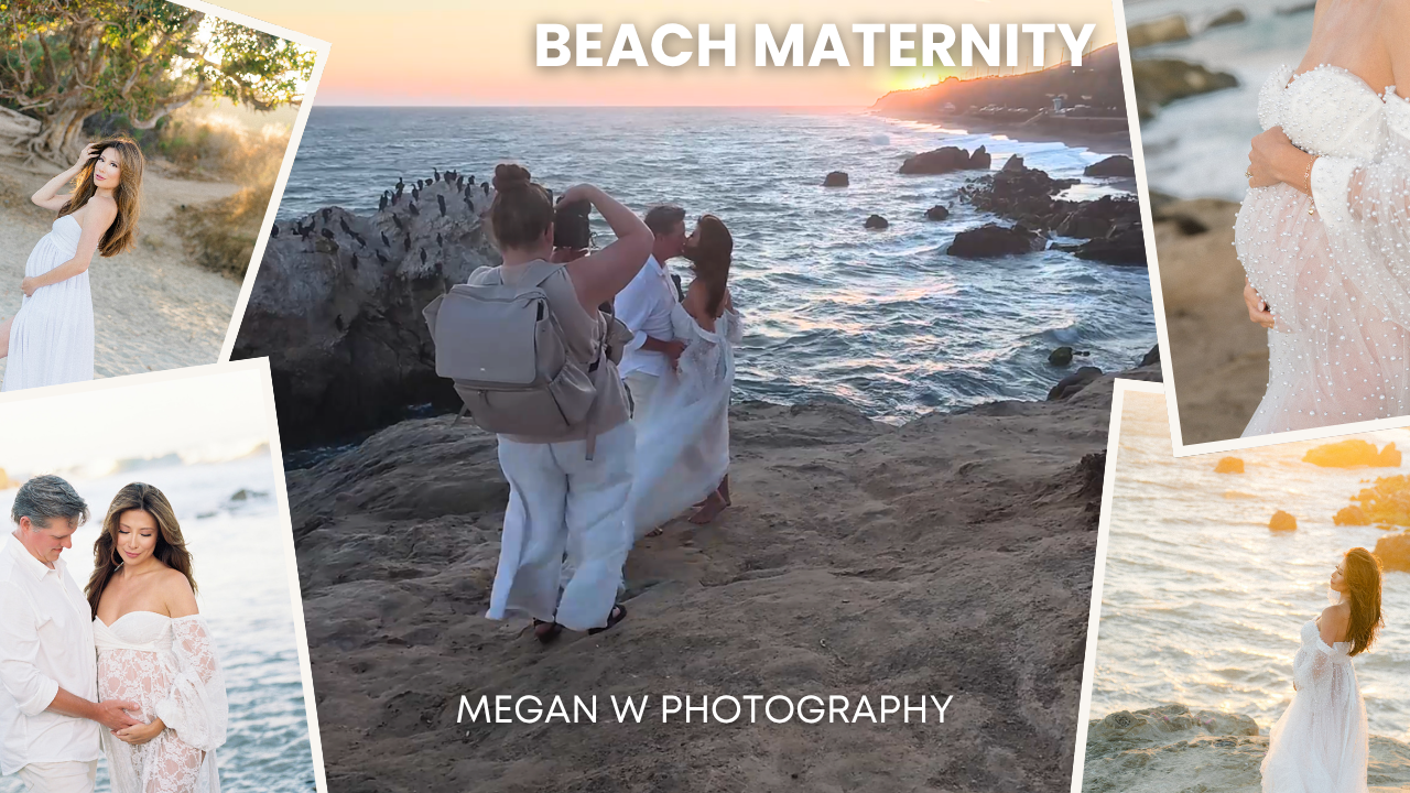 A Beautiful Summer Sunset Maternity Session