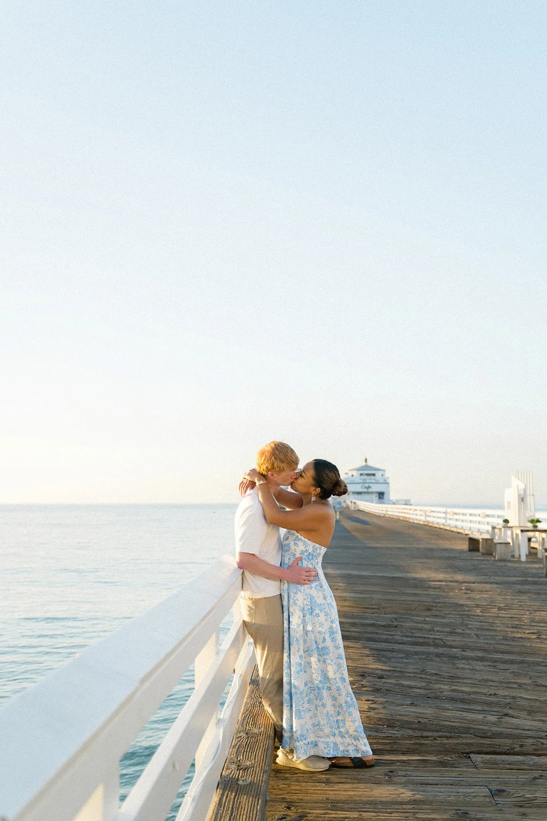 A Sunrise Engagement Session at the Malibu Pier | Malibu, CA