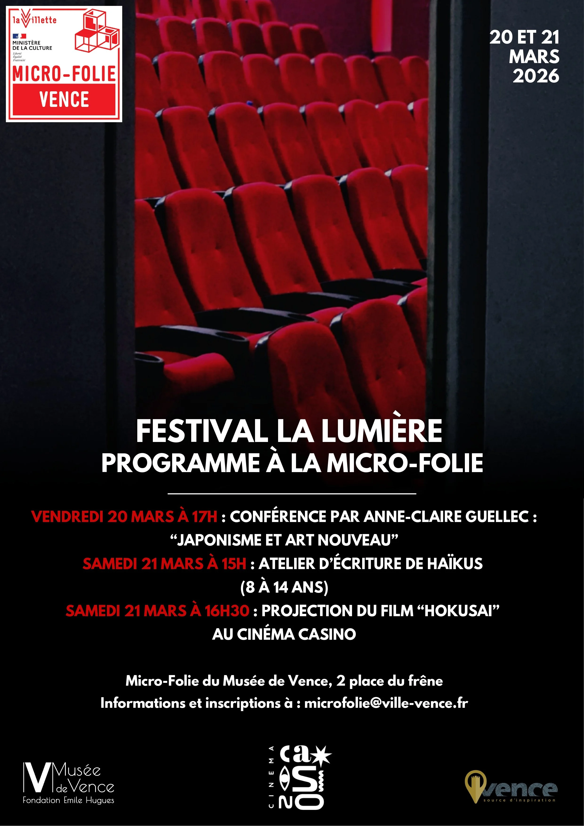 Festival “La lumière” à la microfolie