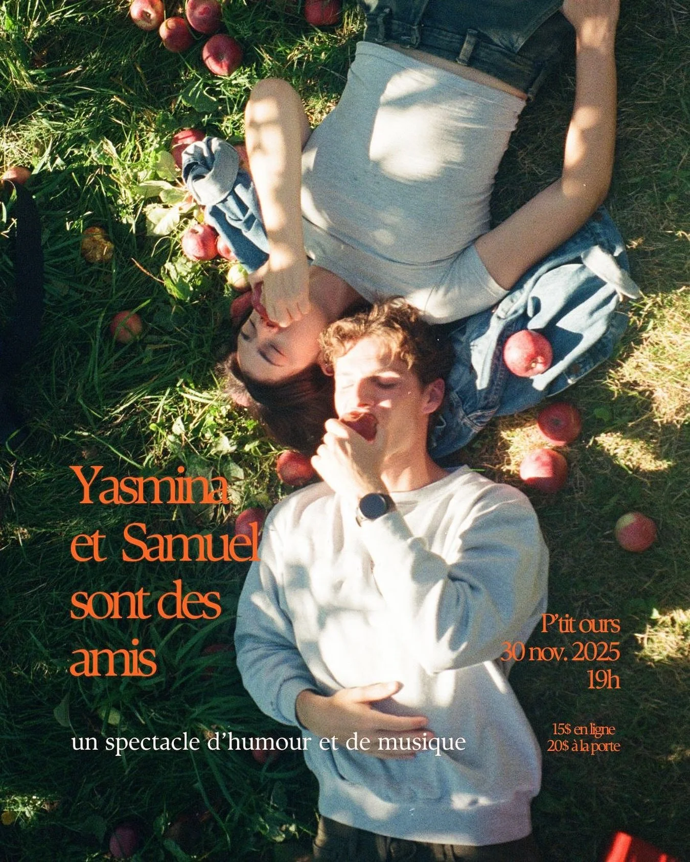 Nous sommes ravis de vous pr&eacute;senter ♫𝒀𝒂𝒔𝒎𝒊𝒏𝒂 𝒆𝒕 𝑺𝒂𝒎𝒖𝒆𝒍 𝒔𝒐𝒏𝒕 𝒅𝒆𝒔 𝒂𝒎𝒊𝒔♫ Un spectacle musical humoristique ou un spectacle d&rsquo;humour musical, c&rsquo;est vraiment comme vous voulez. &Ccedil;a se passe au P&rsquo;tit