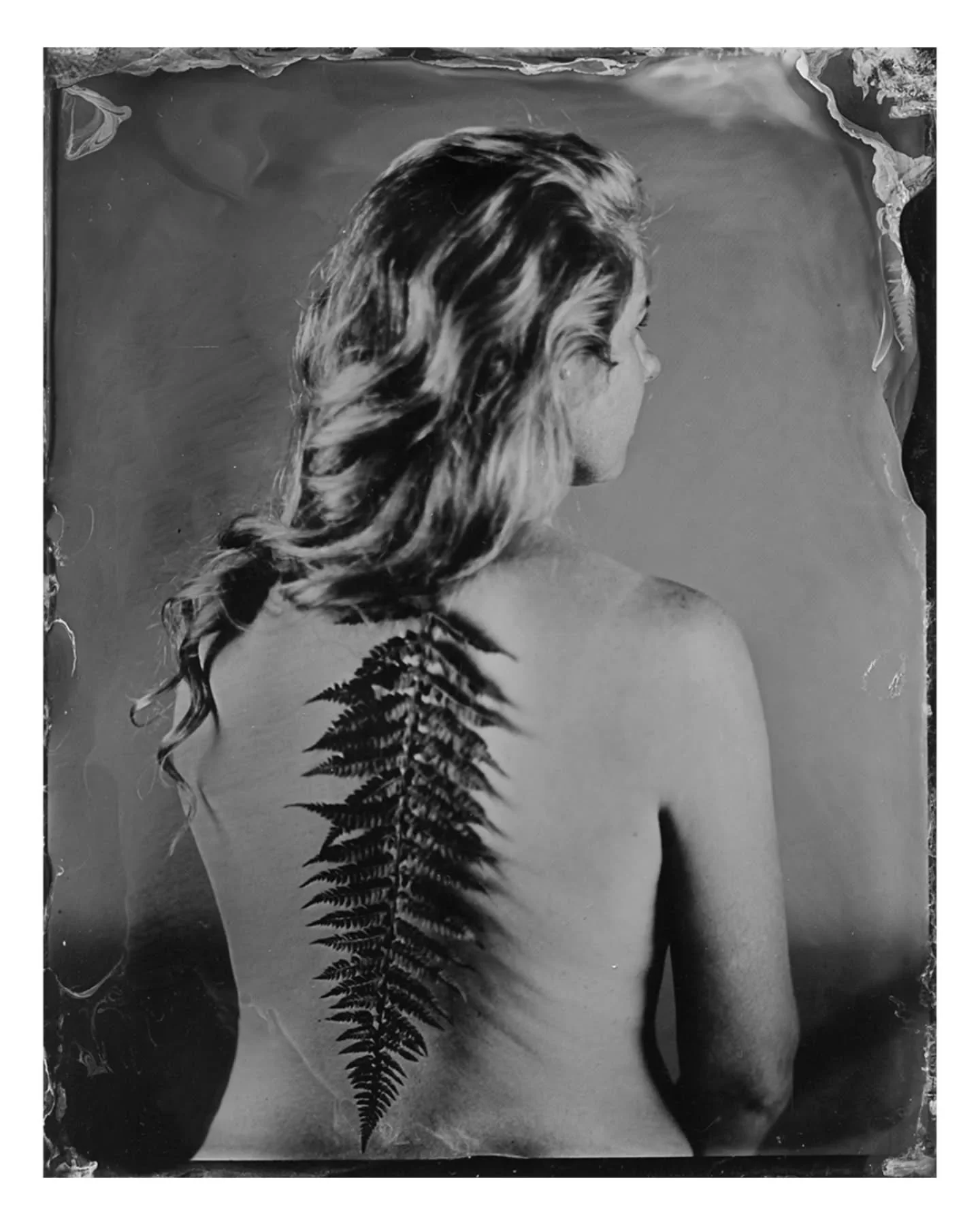 So wonderful to be reminded of the absolute magic photography can hold. 

Loved the process of taking this portrait for a personal project a while back.

It was made using the Wet Plate process&mdash;a 19th-century technique where you coat a glass pl
