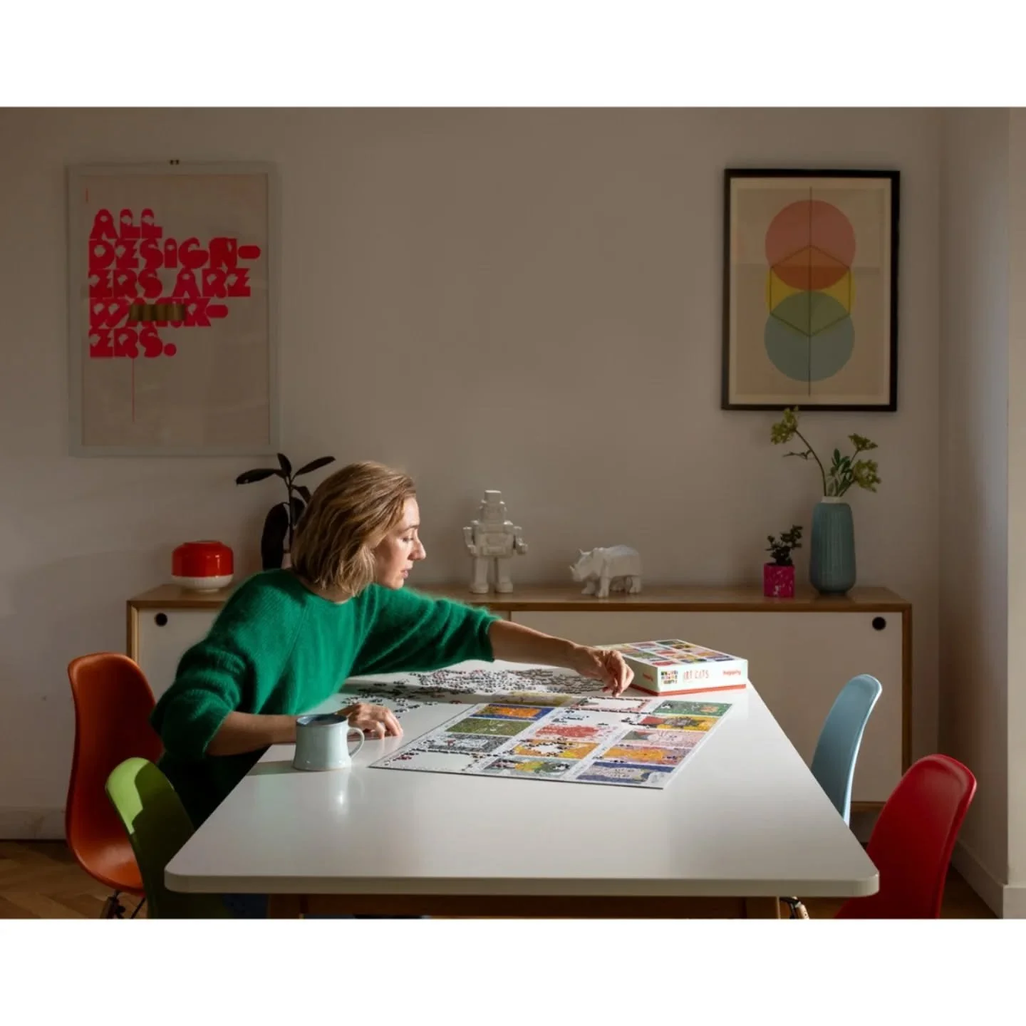 💫 Editorial shoot with @happilypuzzles 💫

Sharing a few images from a shoot for this very cool brand, who creates unique puzzles with bold, quirky, design led illustrations. 

We had a fun morning focussing on creating lifestyle/ storytelling image