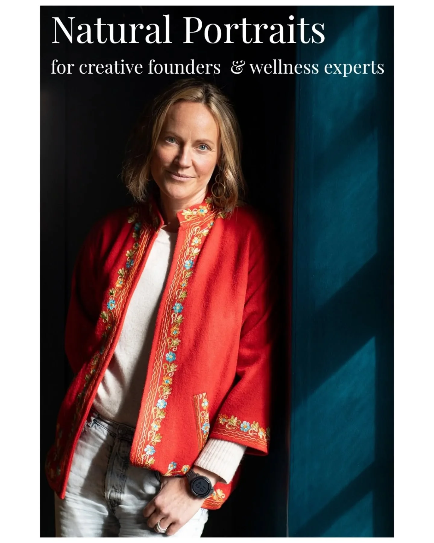 Natural Portraits - for Creative Founders and Wellness experts 💫

A portrait shoot doesn&rsquo;t have to feel forced or make you feel uneasy. A big part of my job is to collaborate with you and work in a very relaxed, spacious way so you can be ccom