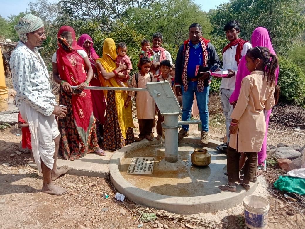 New water well.