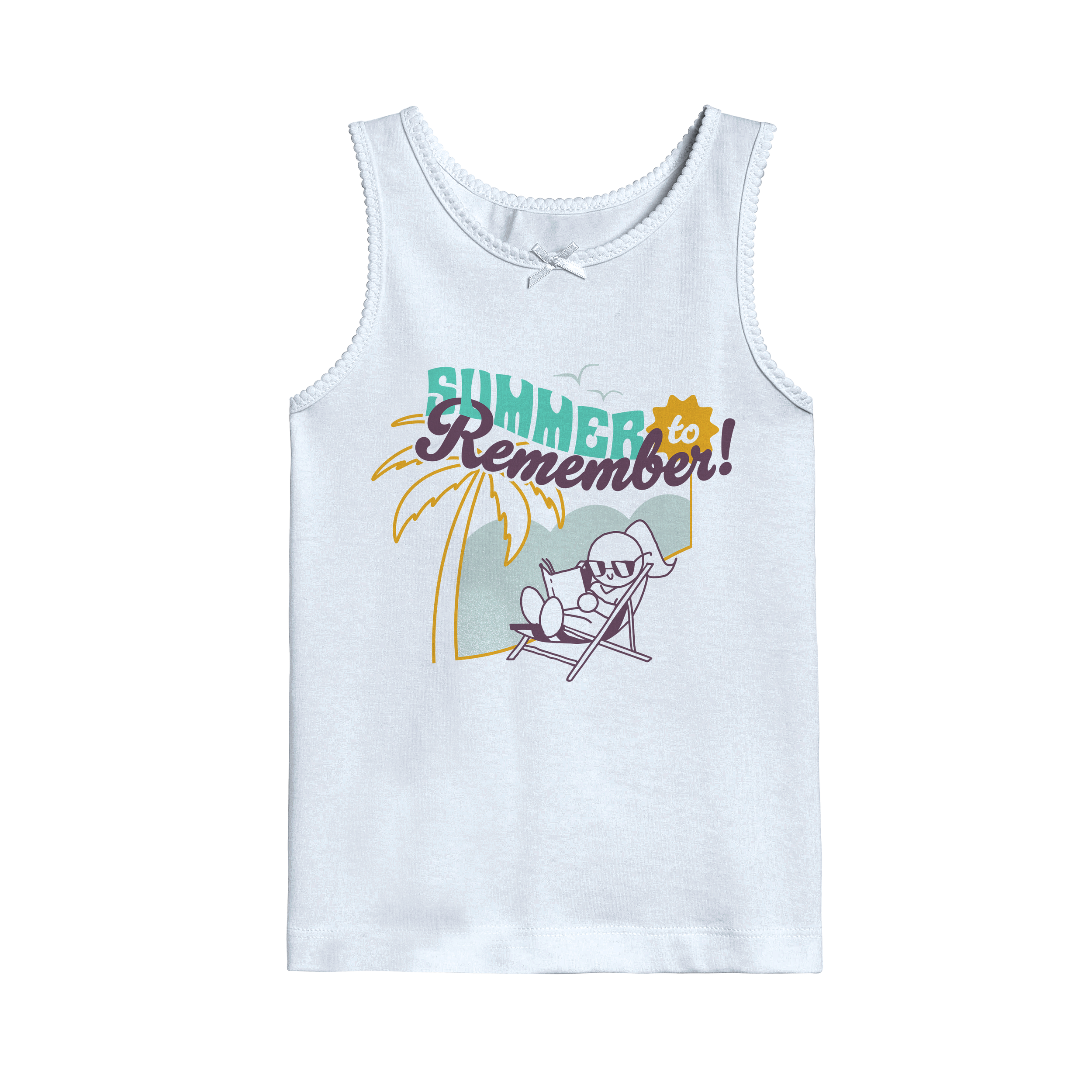 "Summer to Remember"
Digital
Part of our 2025 Summer series, printed on tank tops and tote bags to beat the summer heat.