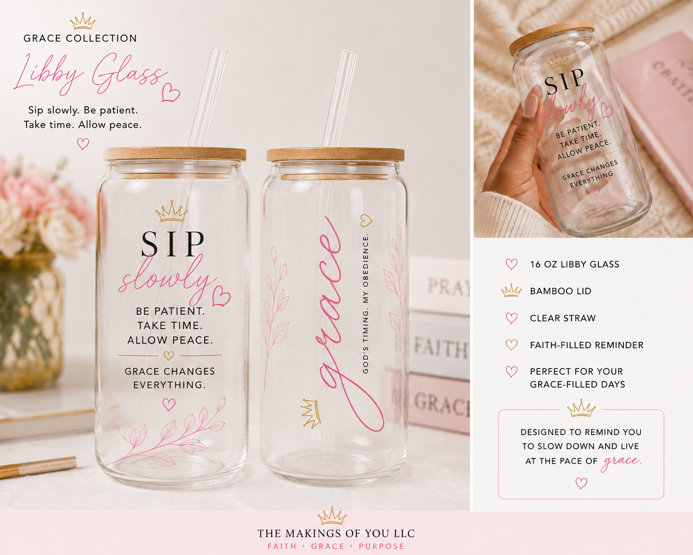 Sip Slowly-16oz Libby