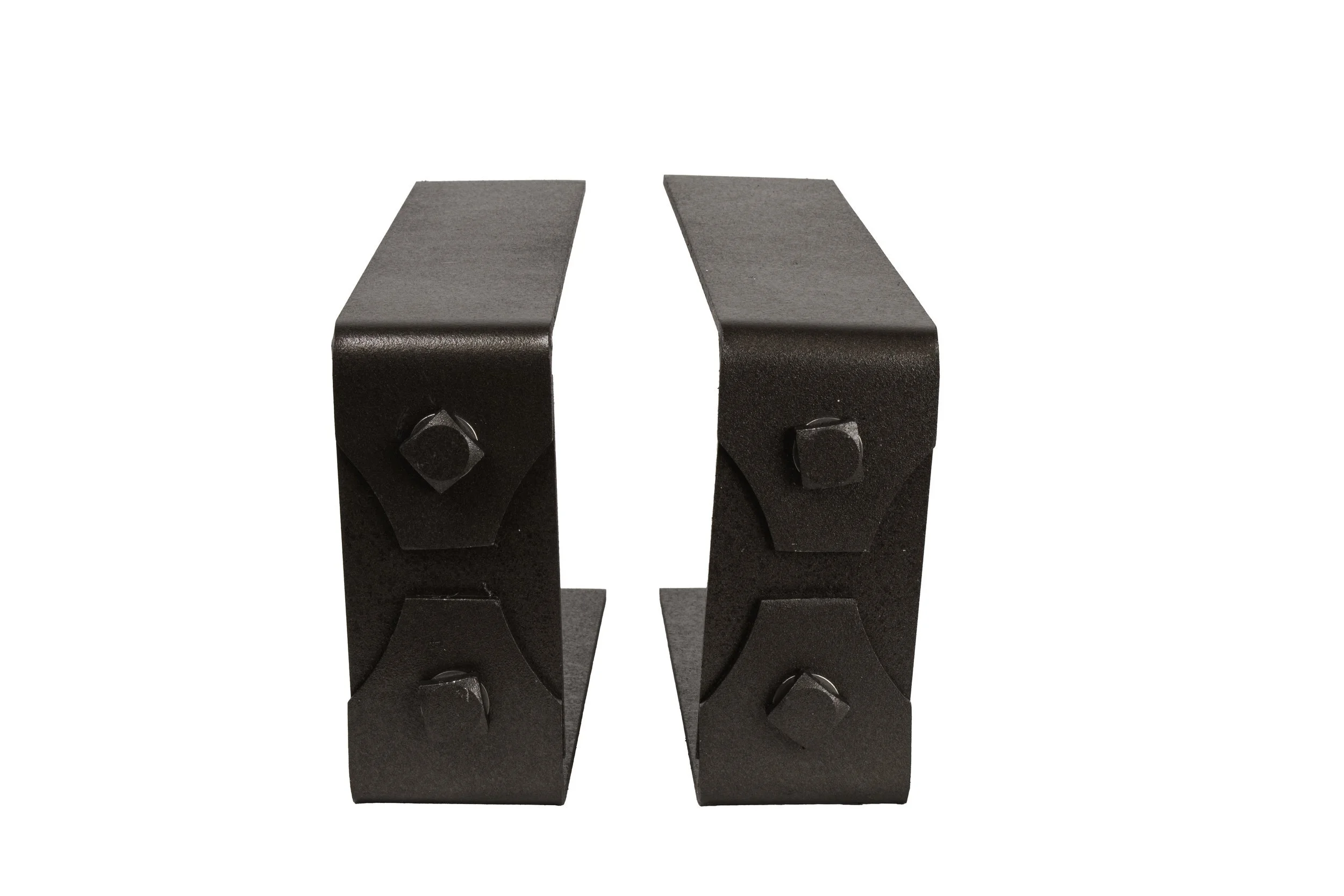 Decorative bracket for our Flat Sawn Beam mantel. Shown in Bronze
