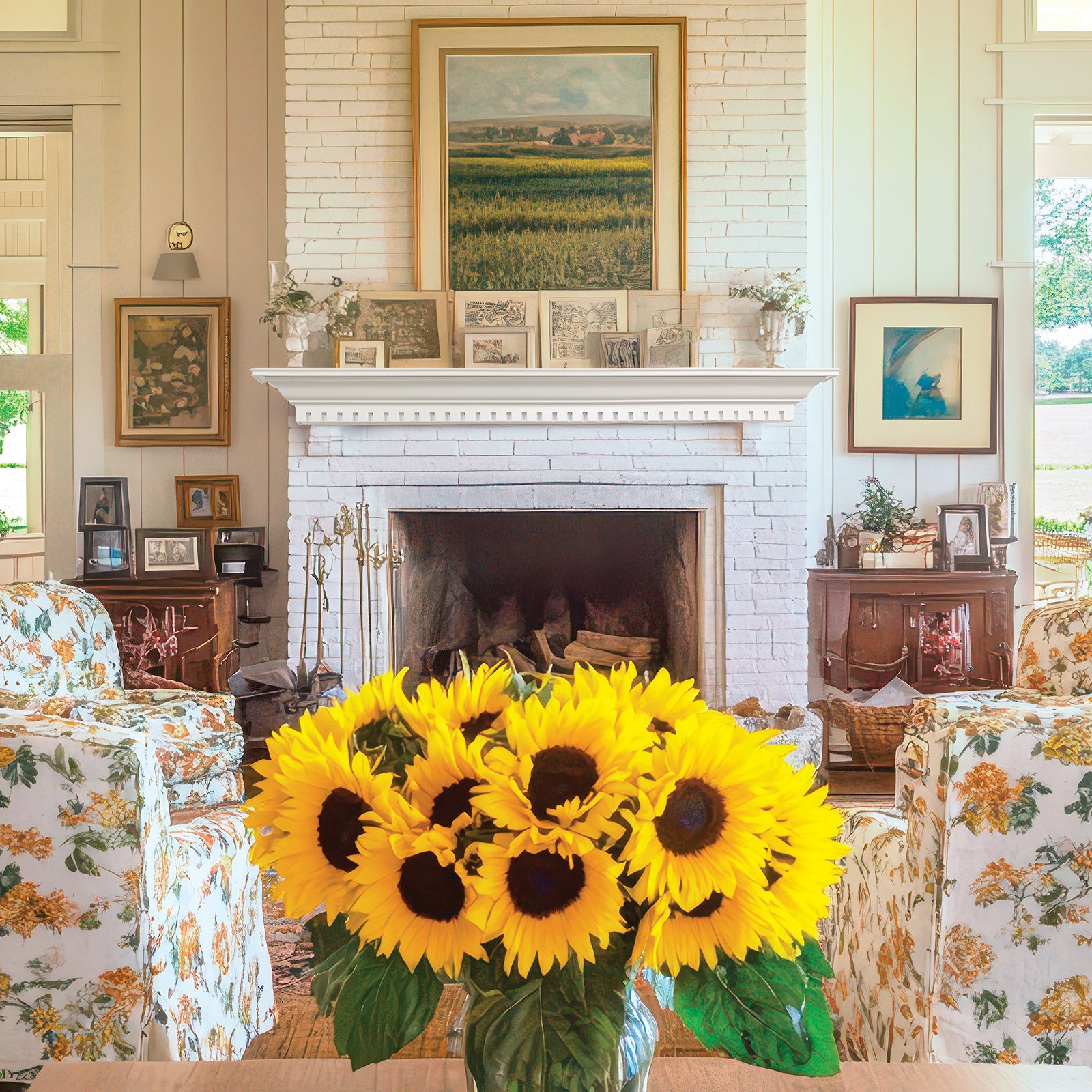 Federal Wood Fireplace Mantel in Luna