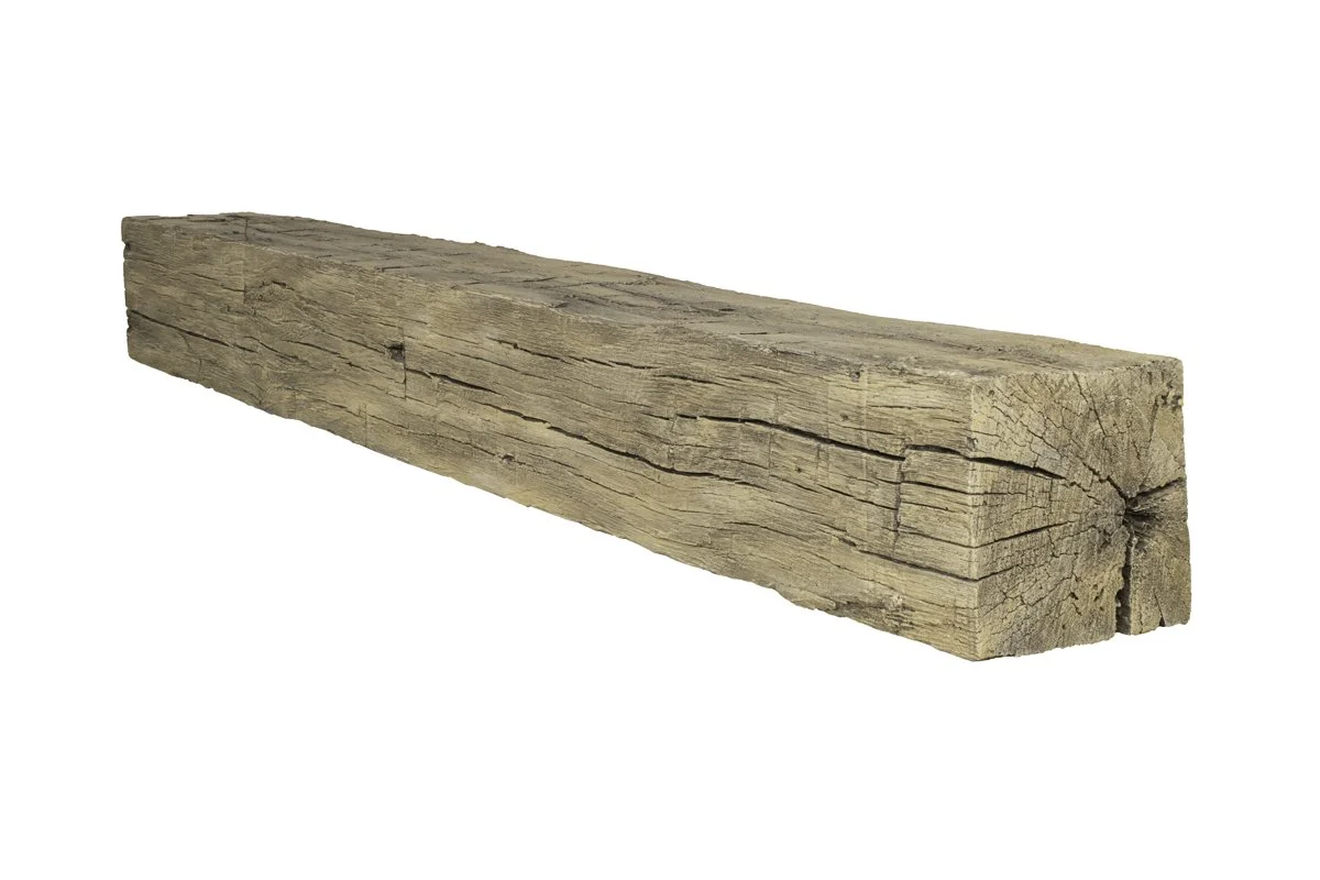 Tobacco Barn Mantel In Pale Honey