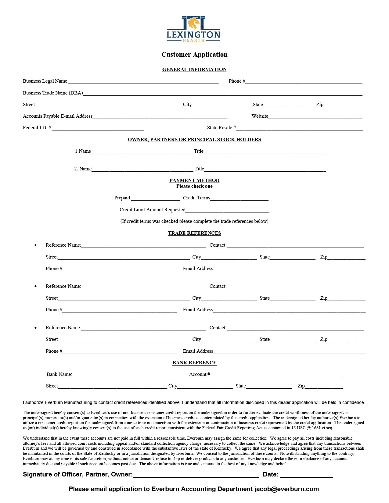 A Dealer — Lexington Hearth