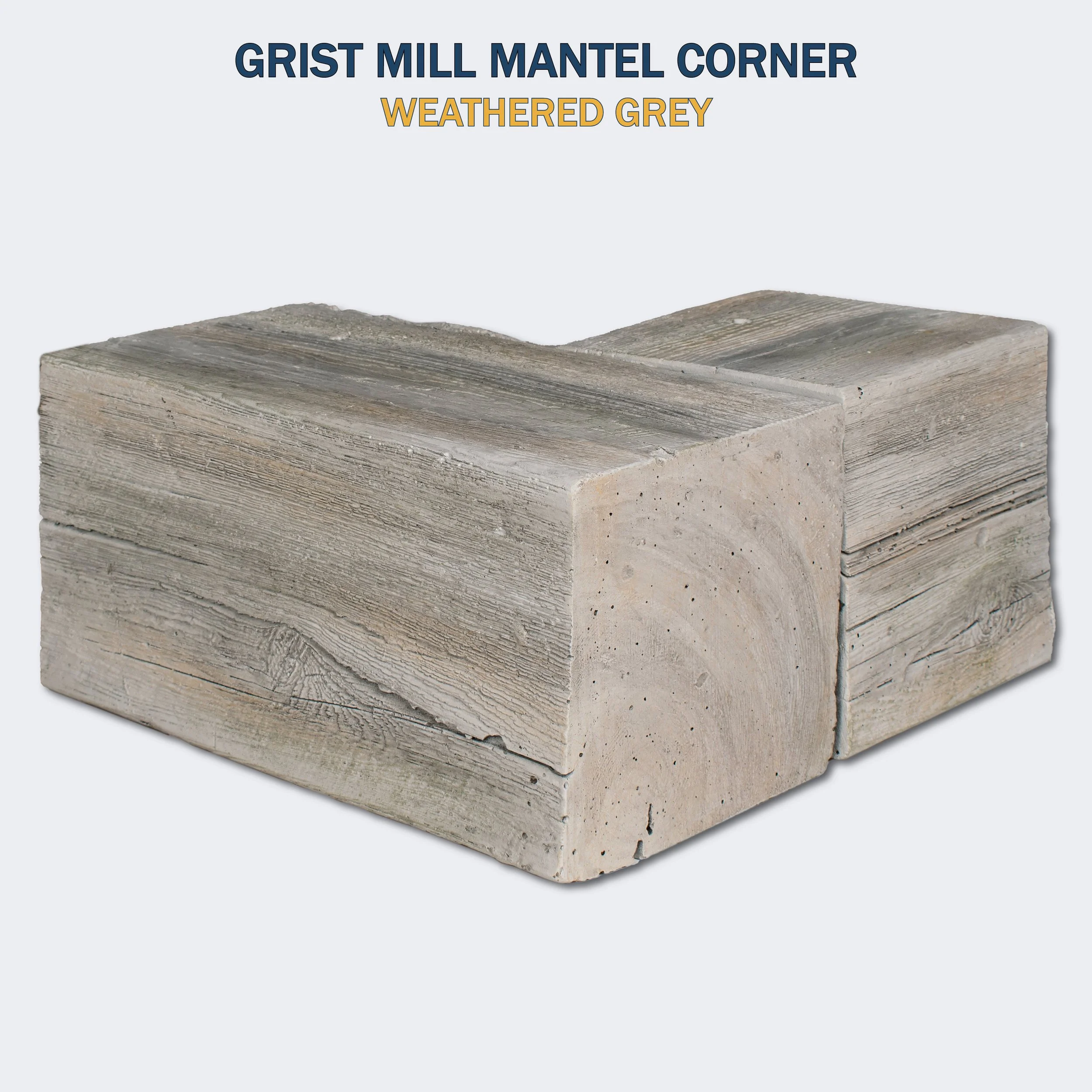 Grist Mill Corner Mantel