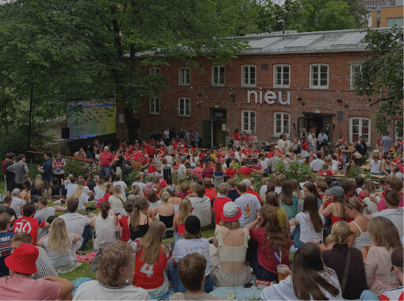 VM-feberen har inntatt nieu
