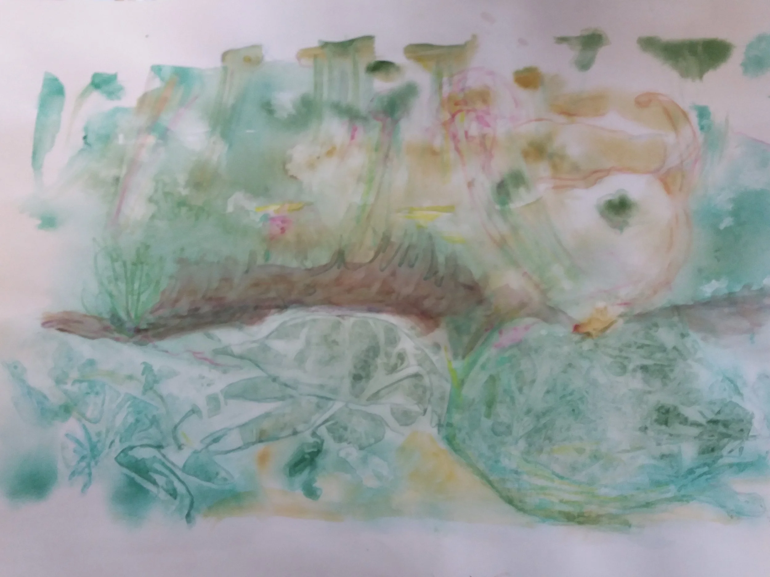 Sea study 2019 watercolor