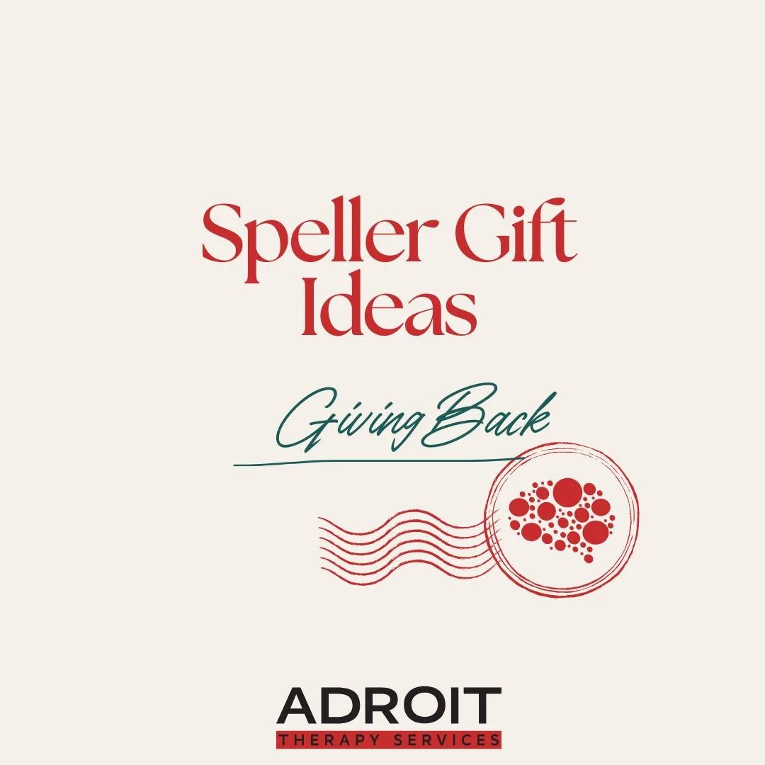 Today is Giving Tuesday ❤️

Looking for gift ideas that give back? Consider supporting these incredible organizations that are making a huge impact in the spelling and nonspeaking community. Your support helps increase access, agency, and opportunity