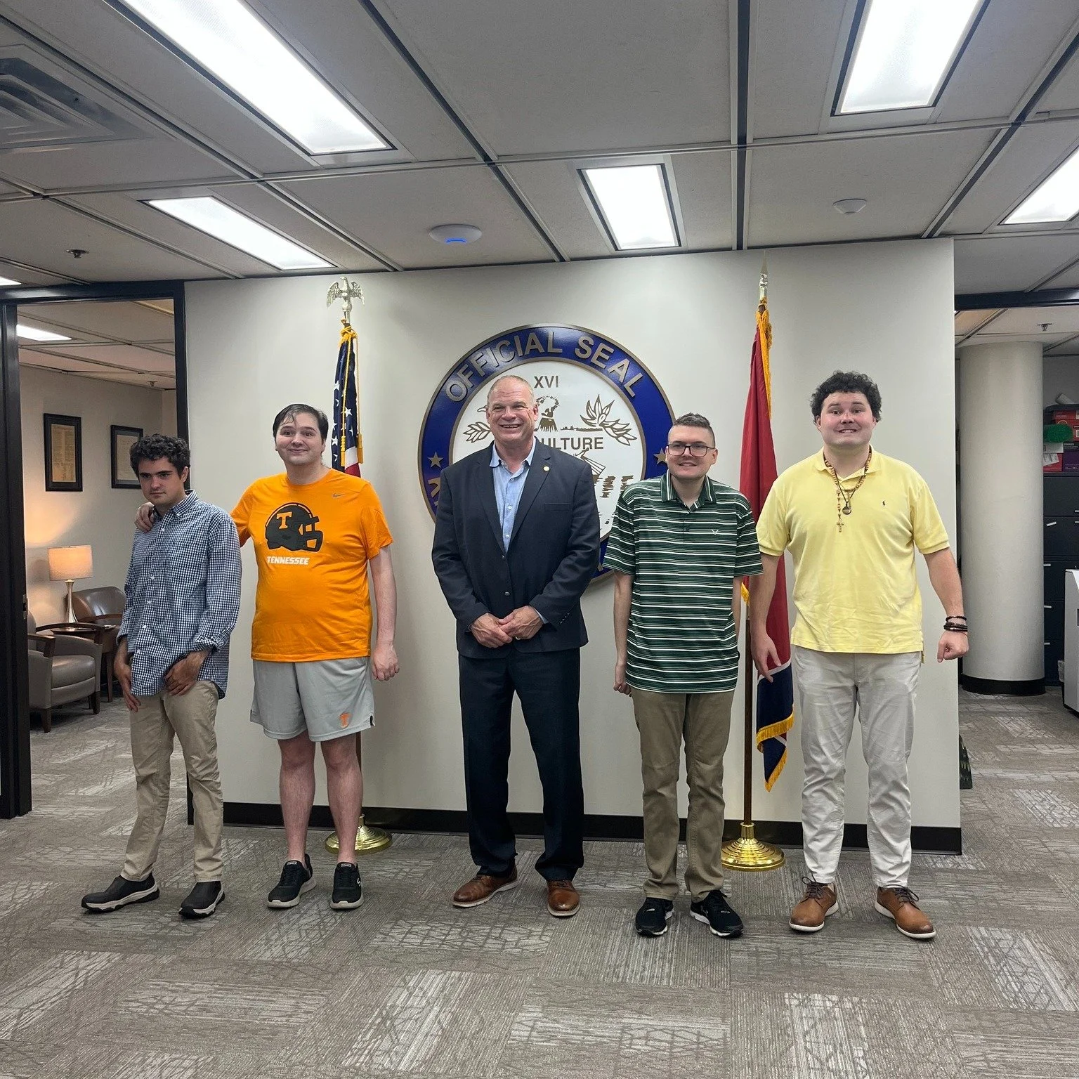 The Guys Group met with Mayor Glenn Jacobs on Friday to share their perspectives, experiences, and ideas for building a more inclusive community for nonspeakers!

We are so proud of these men for their leadership, advocacy, and willingness to share t