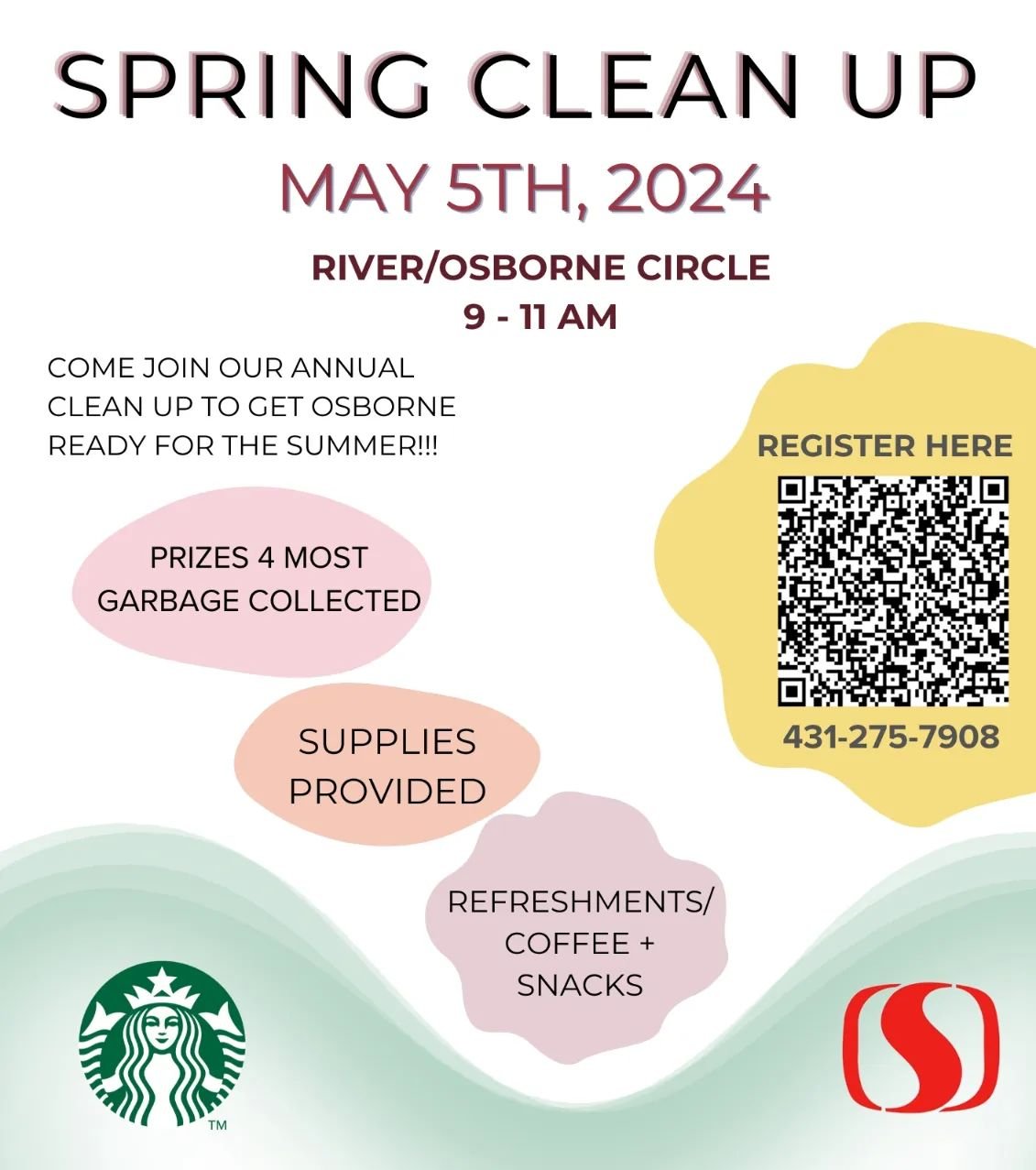 Come join us for our annual spring clean up this Sunday from 9-11 AM! Link to sign up in bio!