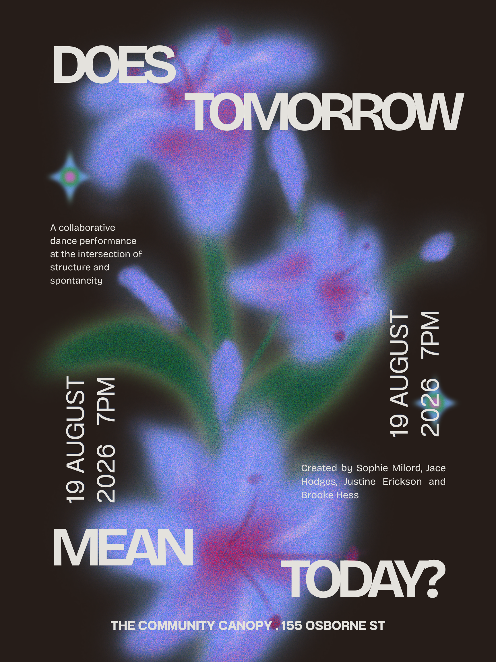 Does Tomorrow Mean Today? A Dance Performance By Sophie Milord