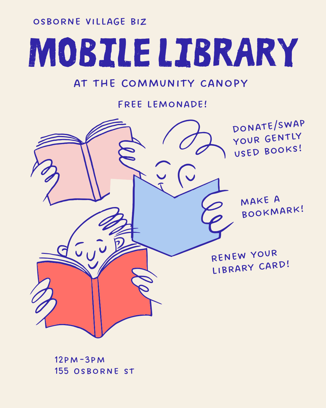 Community Canopy Drop-In: Mobile Library