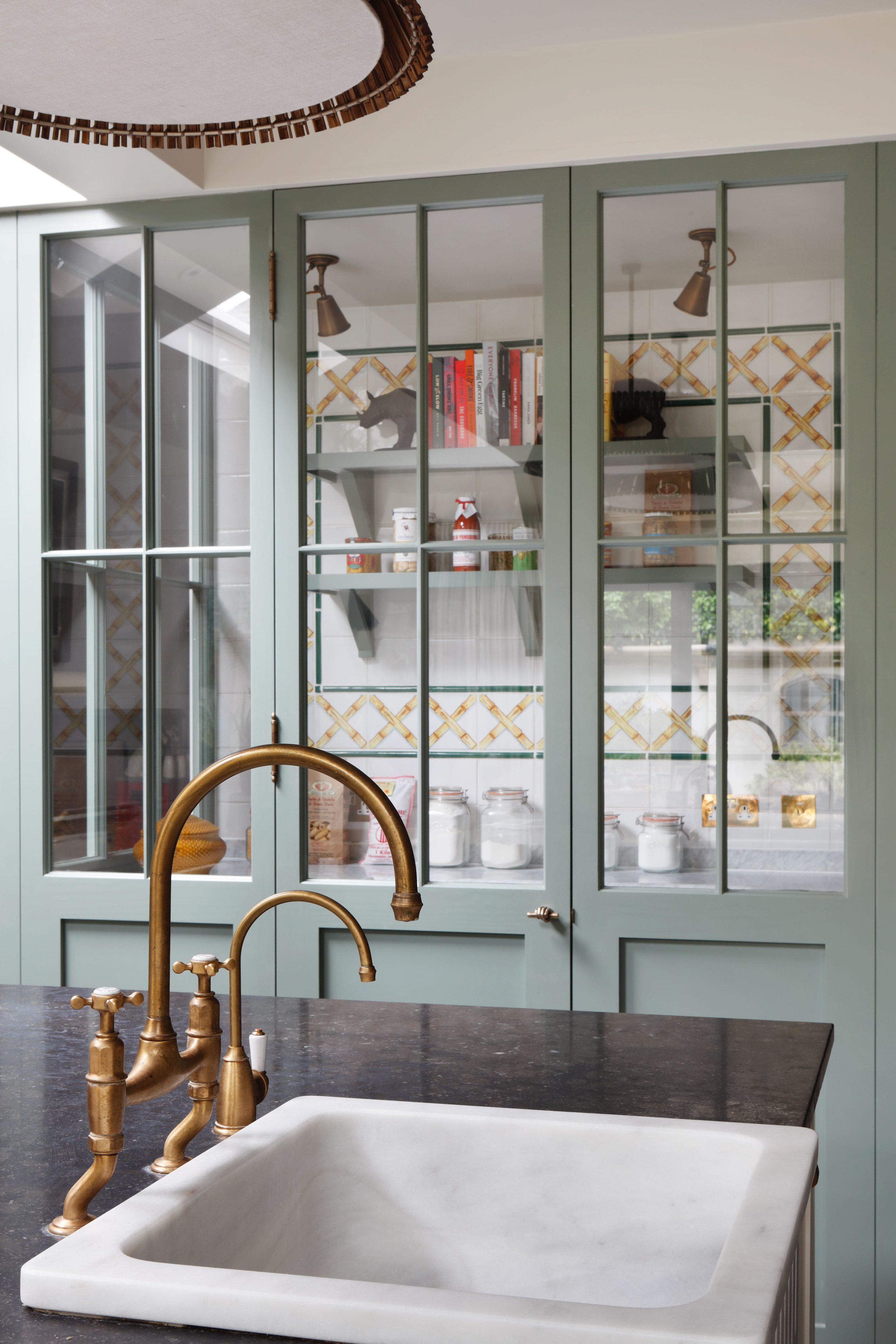 Ham Interiors The Hideaway project kitchen partition