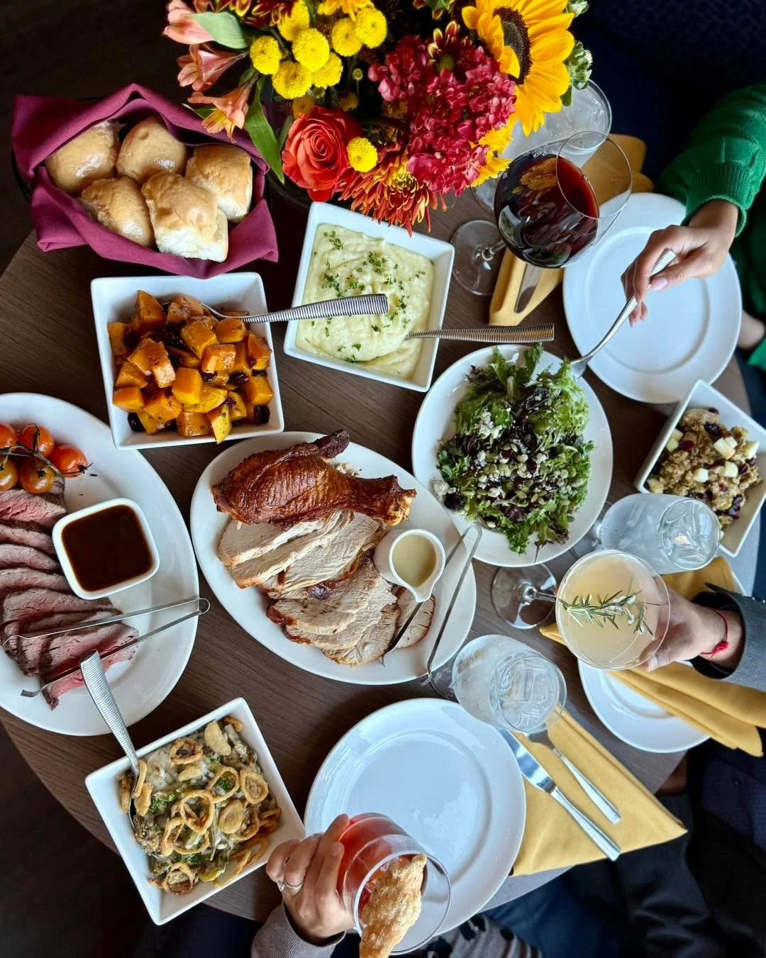 Celebrate Thanksgiving with us at Char! Enjoy a chef crafted feast with all the traditional Thanksgiving fixings served family style, with none of the stress or dishes! Reserve your table at the link in our bio.