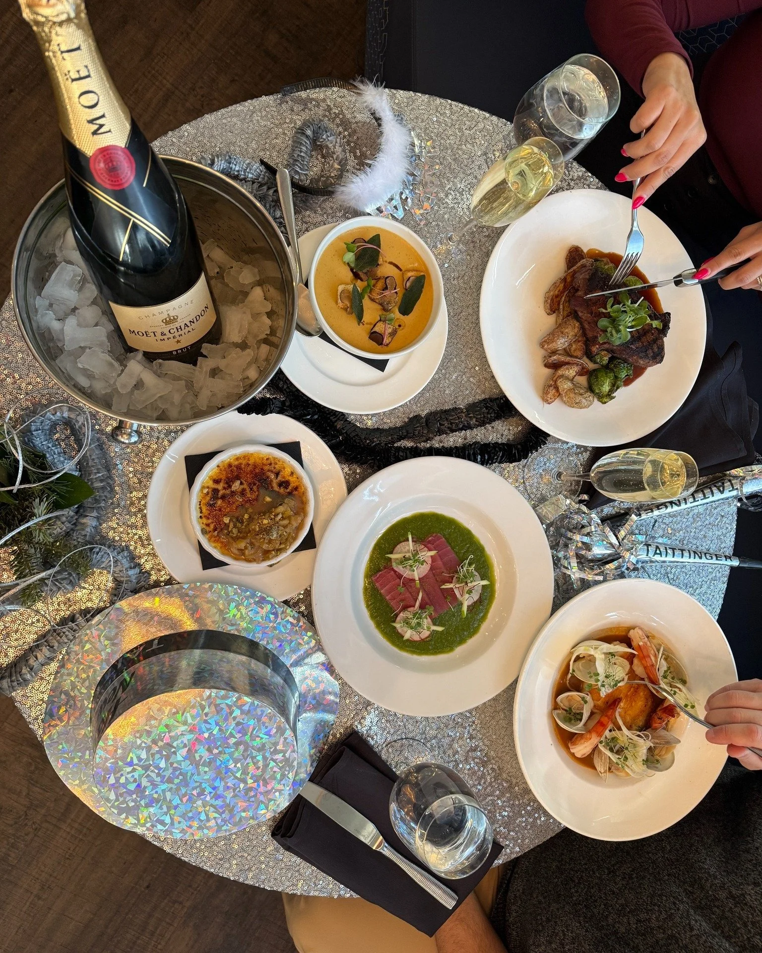 Ring in the New Year with a curated NYE dinner at Char! ✨🥂 
Book your table at the link in our bio.