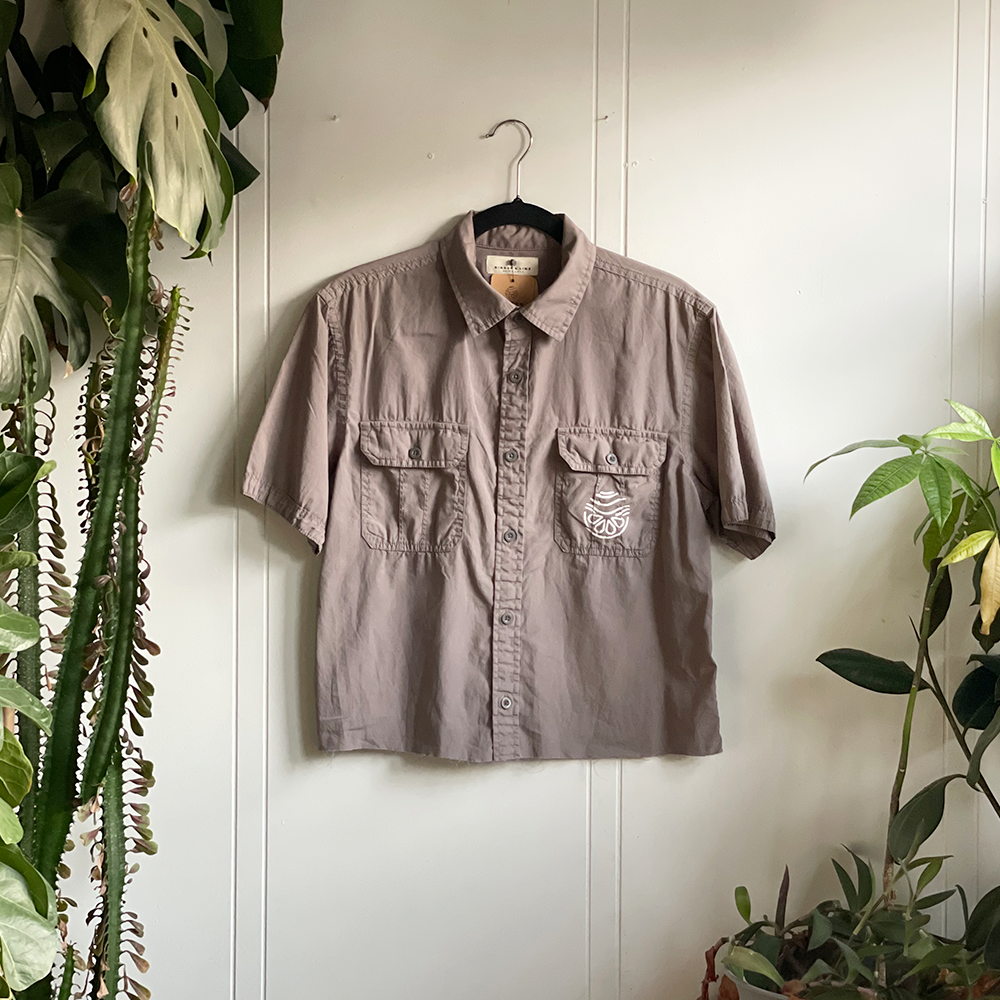 GL Plant Vintage Short Sleeve Button Up