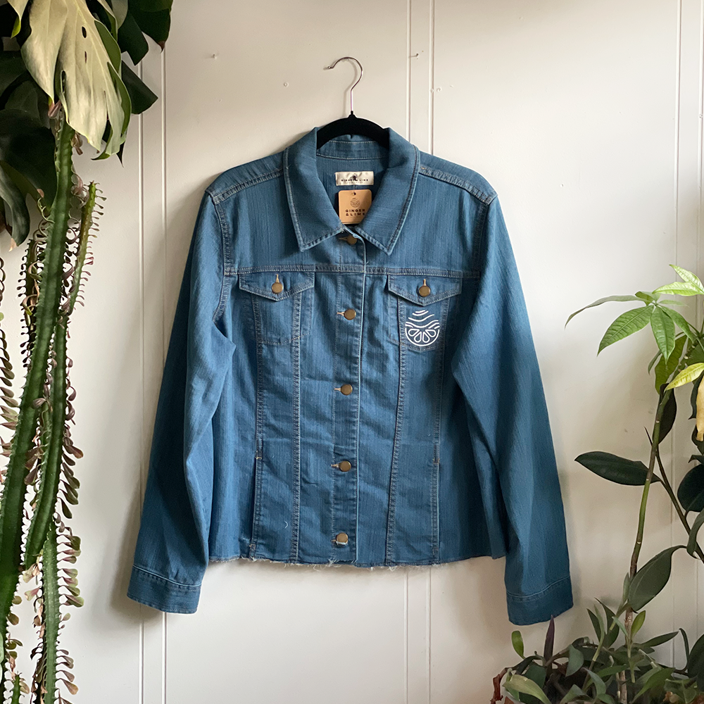GL Plant Stretch Denim Jacket