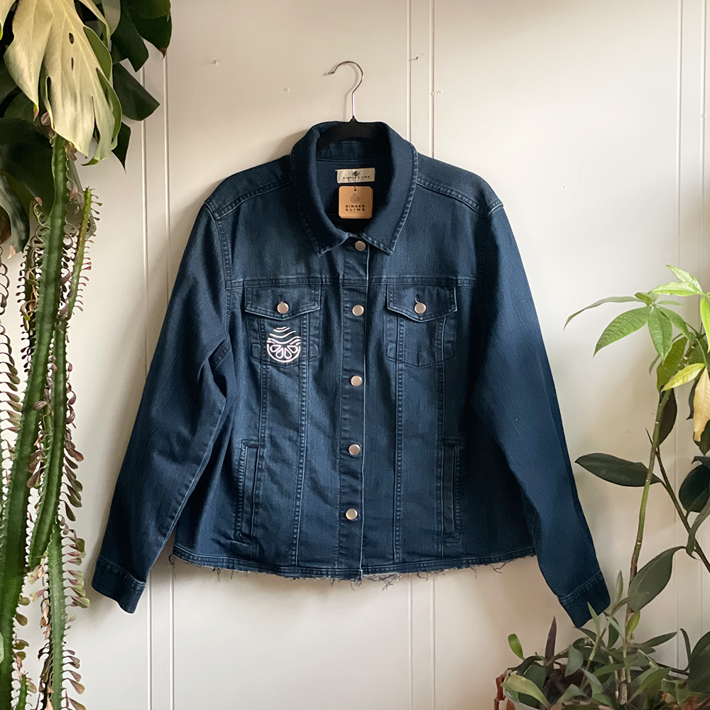 GL Plant Dark Stretch Denim Jacket