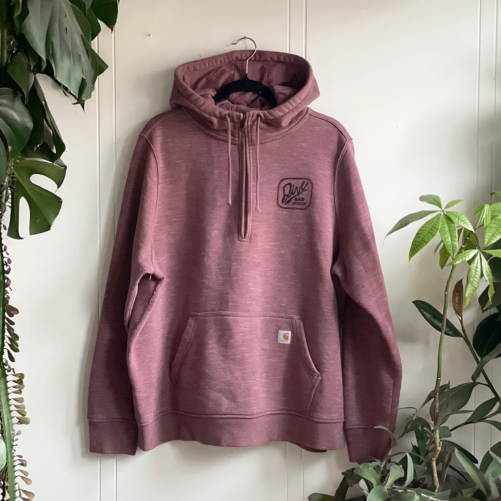 Dive Bar Enthusiast Carhartt Quarter Zip Hoodie